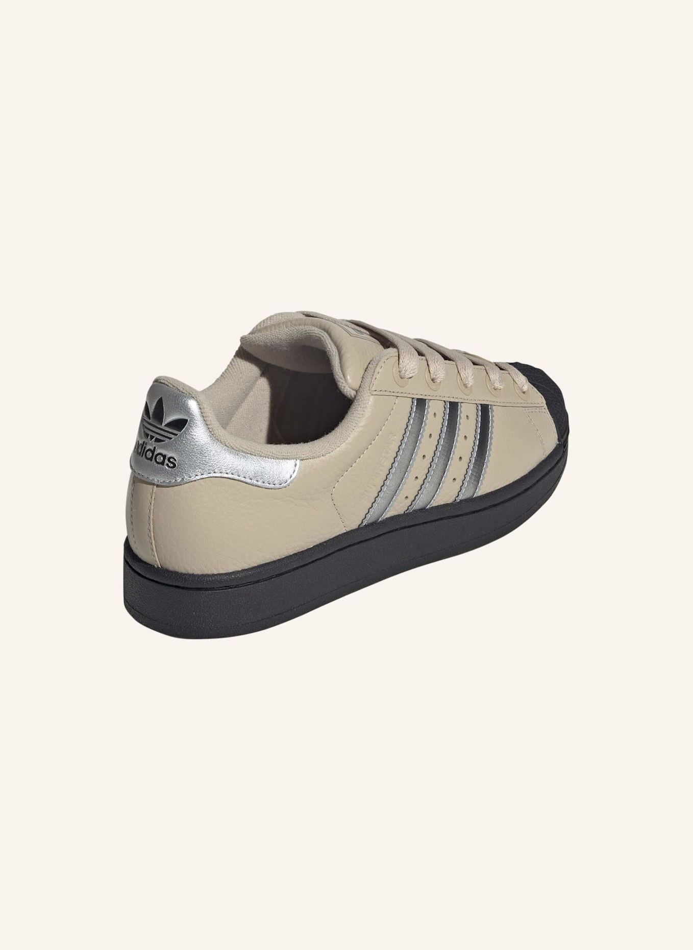 adidas Originals ADIDAS SUPERSTAR II SCHUH: SILBER/ SCHWARZ