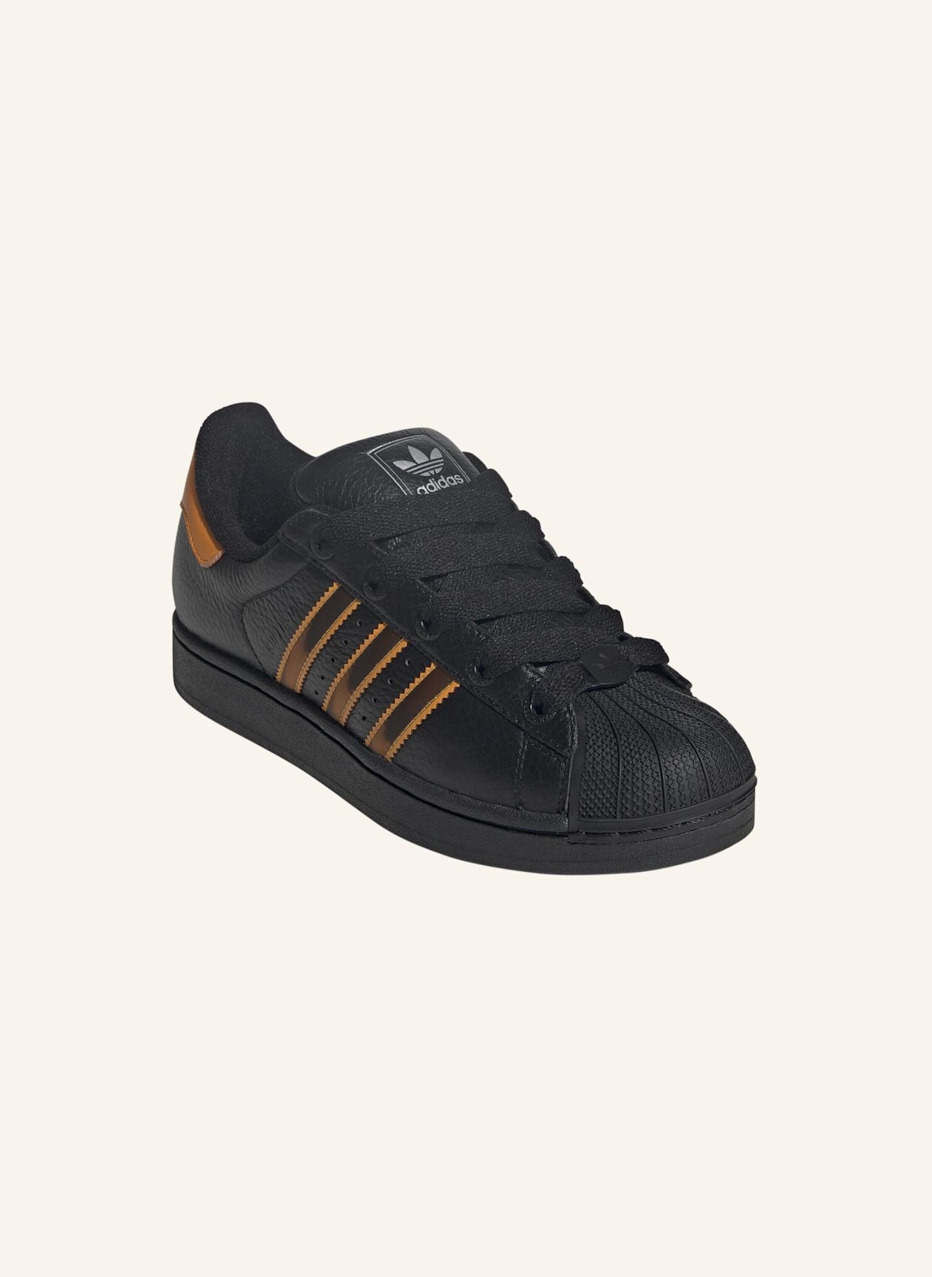 adidas Originals ADIDAS SUPERSTAR II SCHUH: SCHWARZ