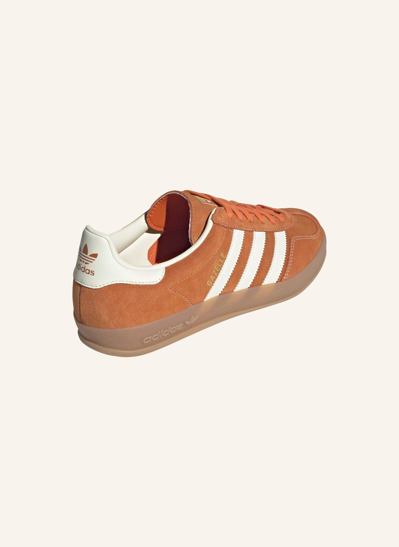 adidas Originals Sneaker GAZELLE INDOOR: ORANGE/ WEISS/ GOLD