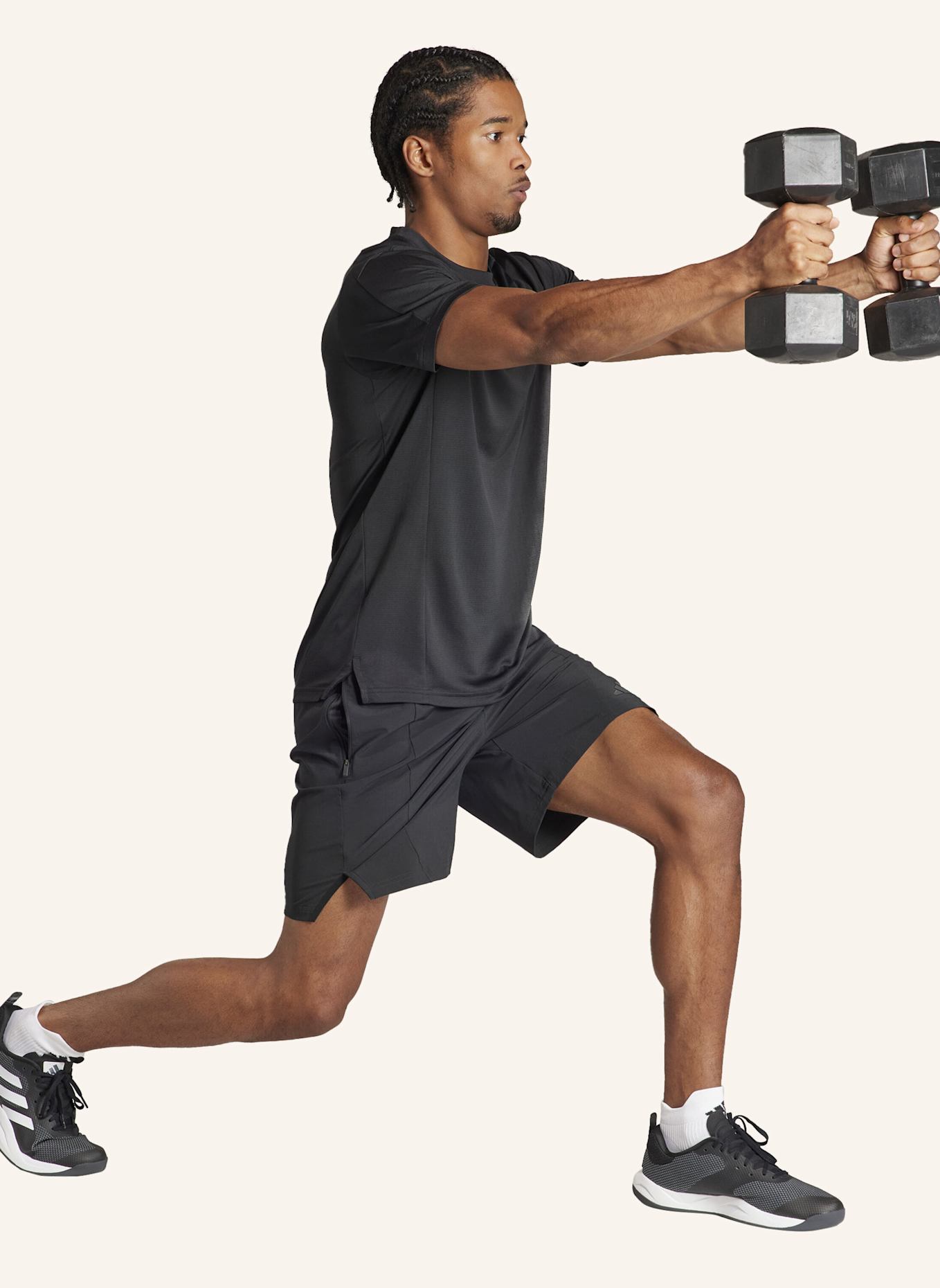 adidas Trainingsshorts D4T WORKOUT: SCHWARZ