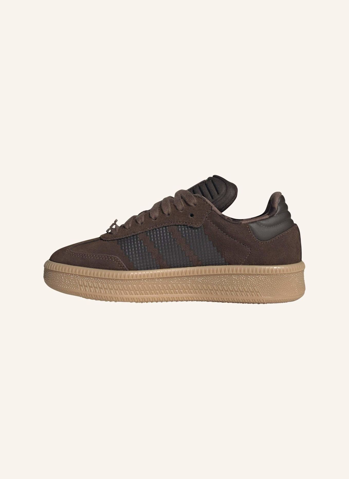adidas Originals SAMBA XLG X MINECRAFT KIDS SCHUH: BRAUN