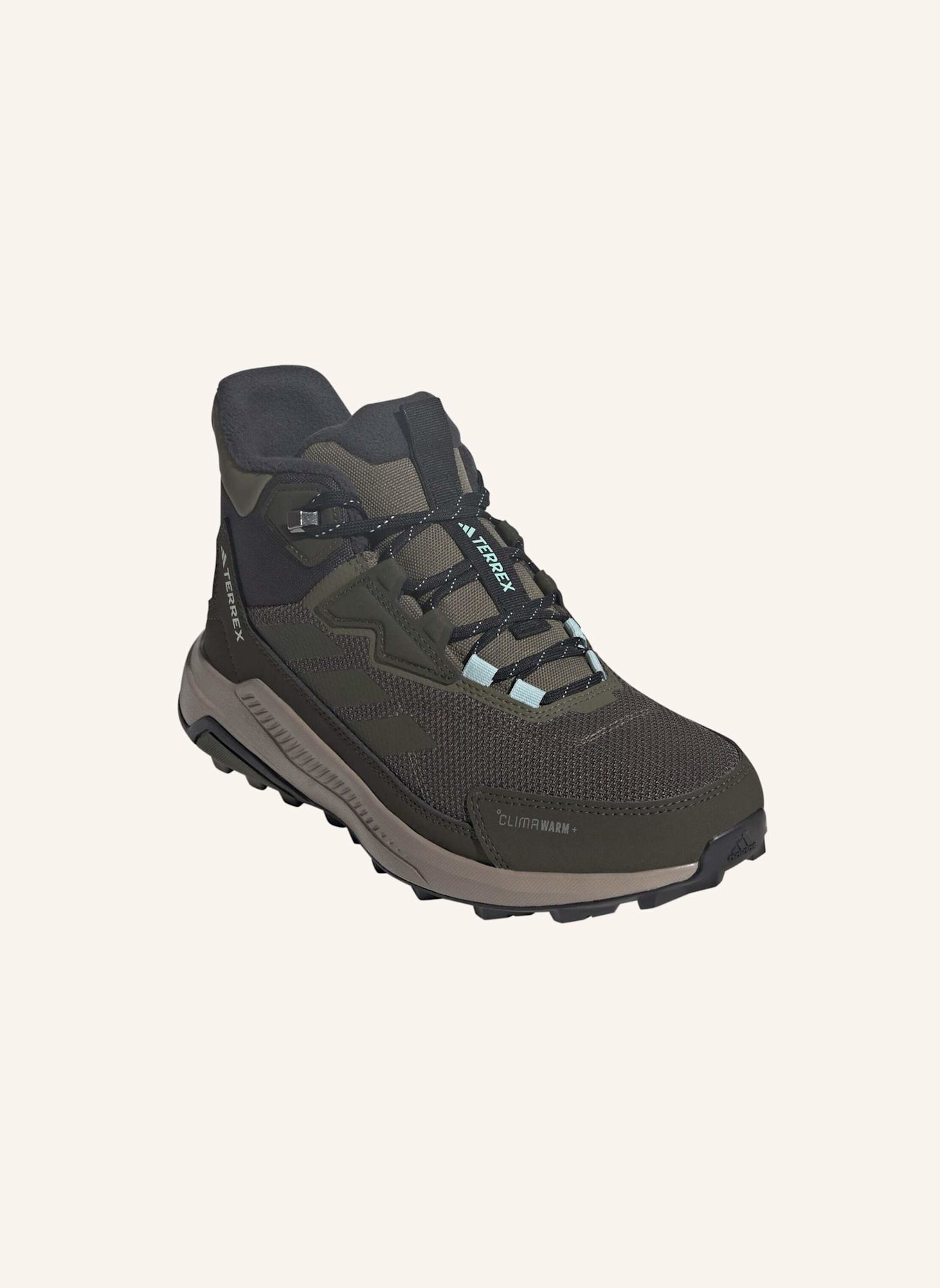 adidas TERREX TERREX ANYLANDER CLIMAWARM+ WANDERSCHUHE: GRÜN/ SCHWARZ