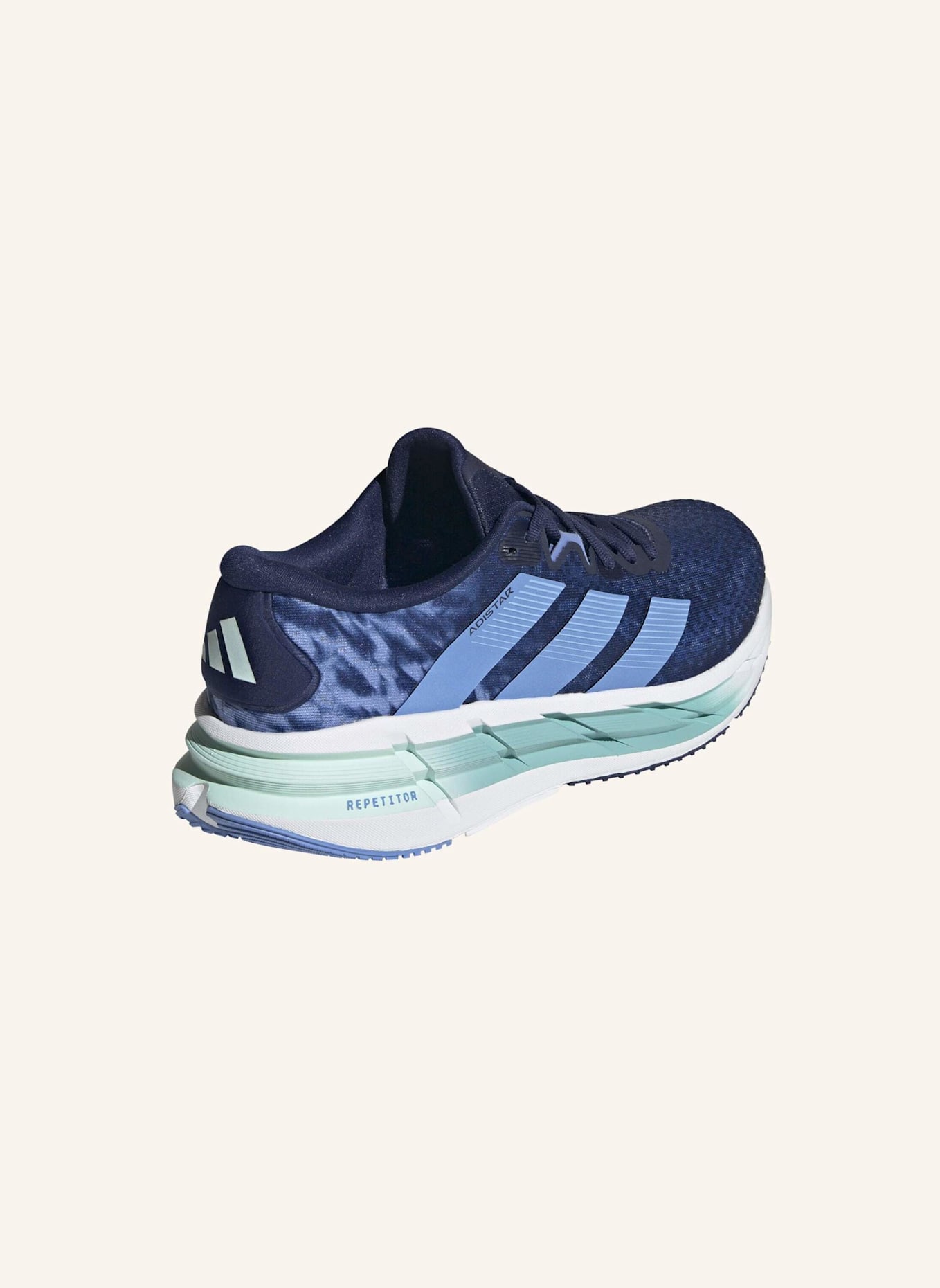 adidas Laufschuhe ADISTAR 4: BLAU/ GRÜN