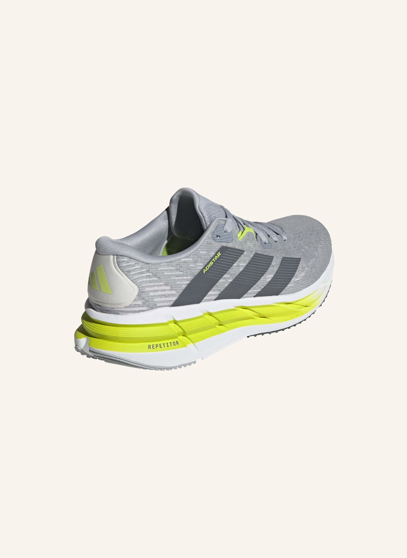 adidas Laufschuhe ADISTAR 4: GRAU/ SCHWARZ/ GRÜN