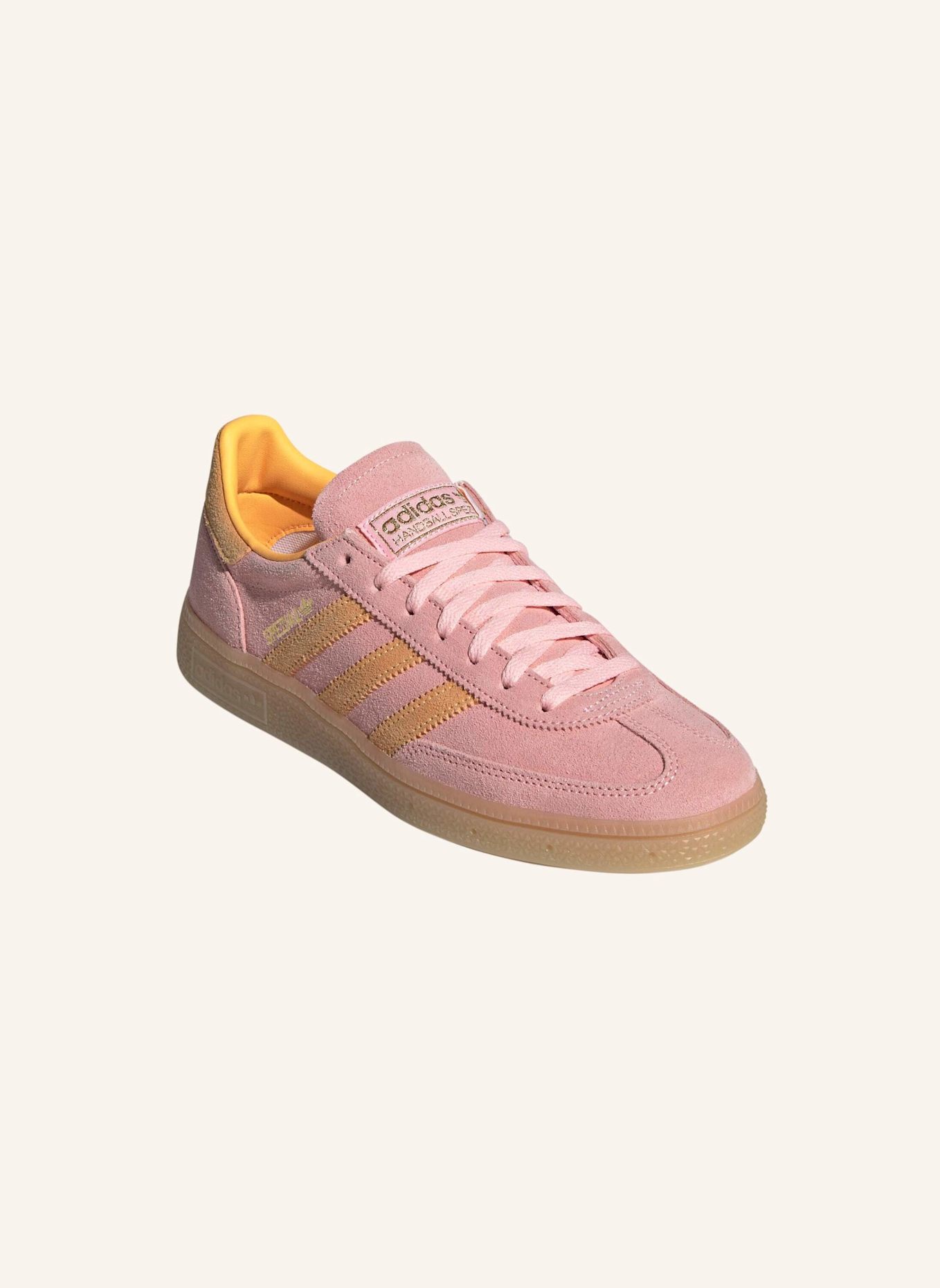 adidas Originals HANDBALL SPEZIAL SCHUH: ROSA/ ORANGE/ BEIGE