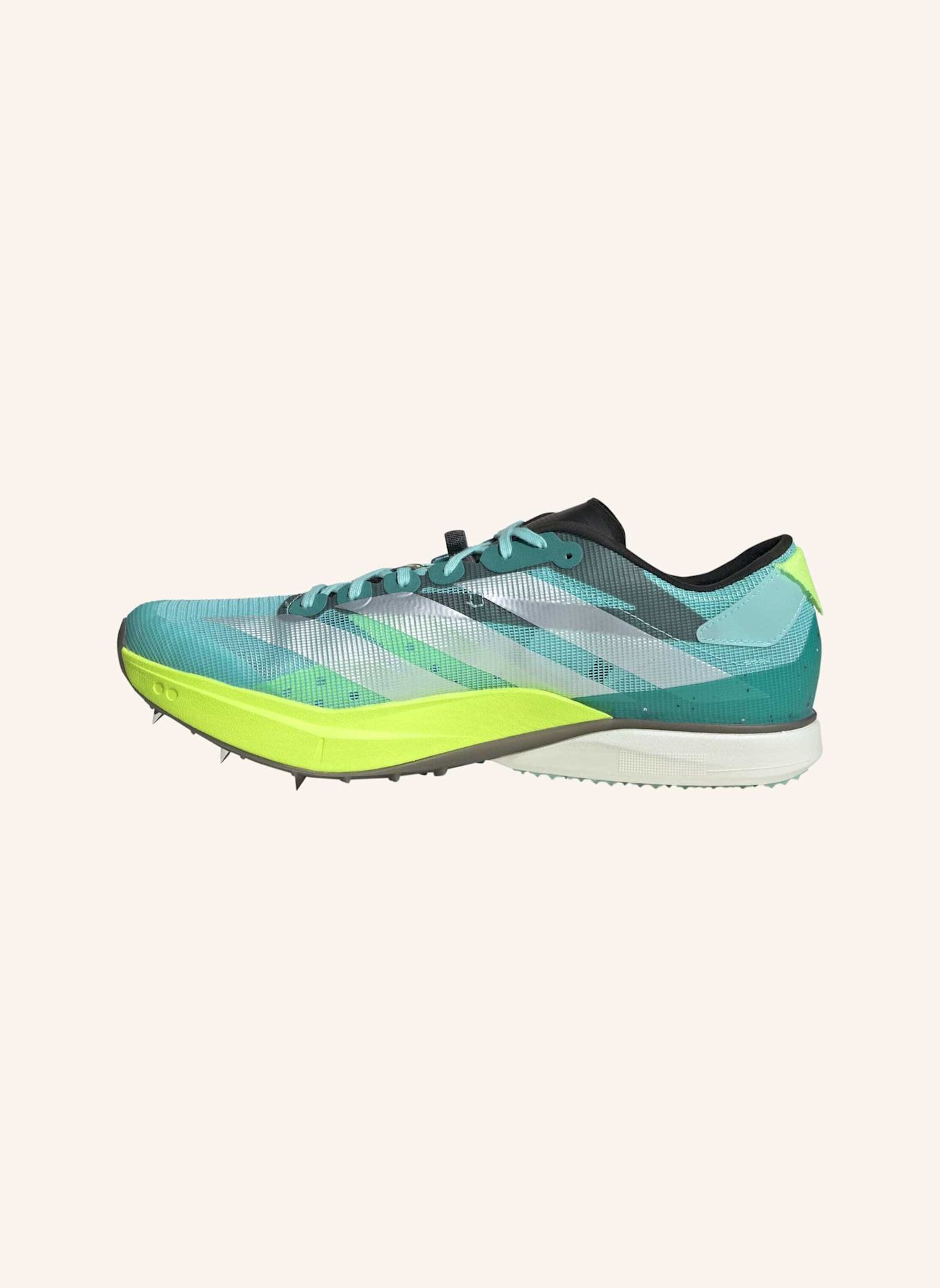 adidas ADIZERO AVANTI XC SCHUH: GRÜN/ WEISS/ GELB