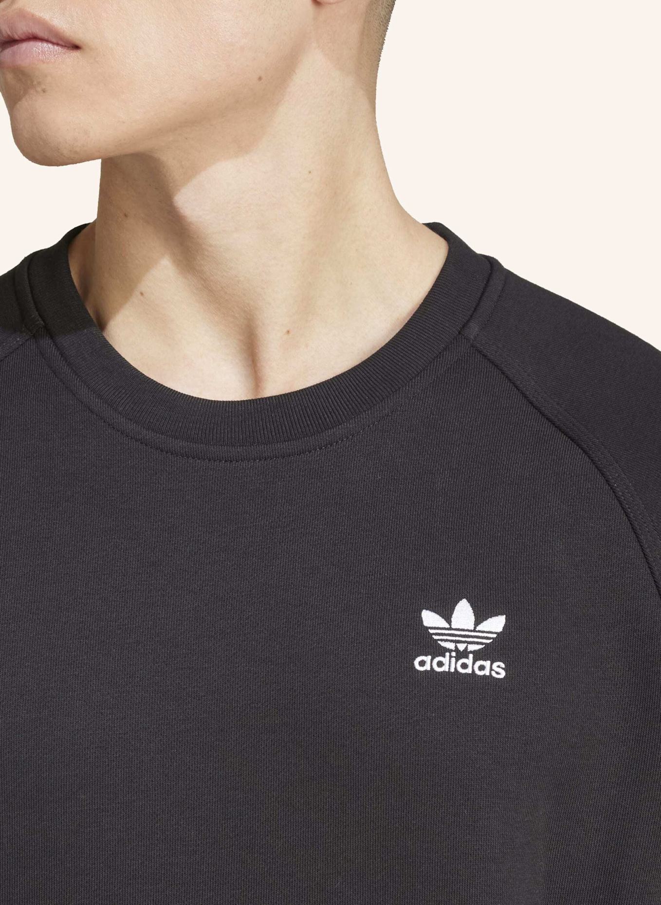 adidas Originals TREFOIL ESSENTIALS SWEATSHIRT: SCHWARZ