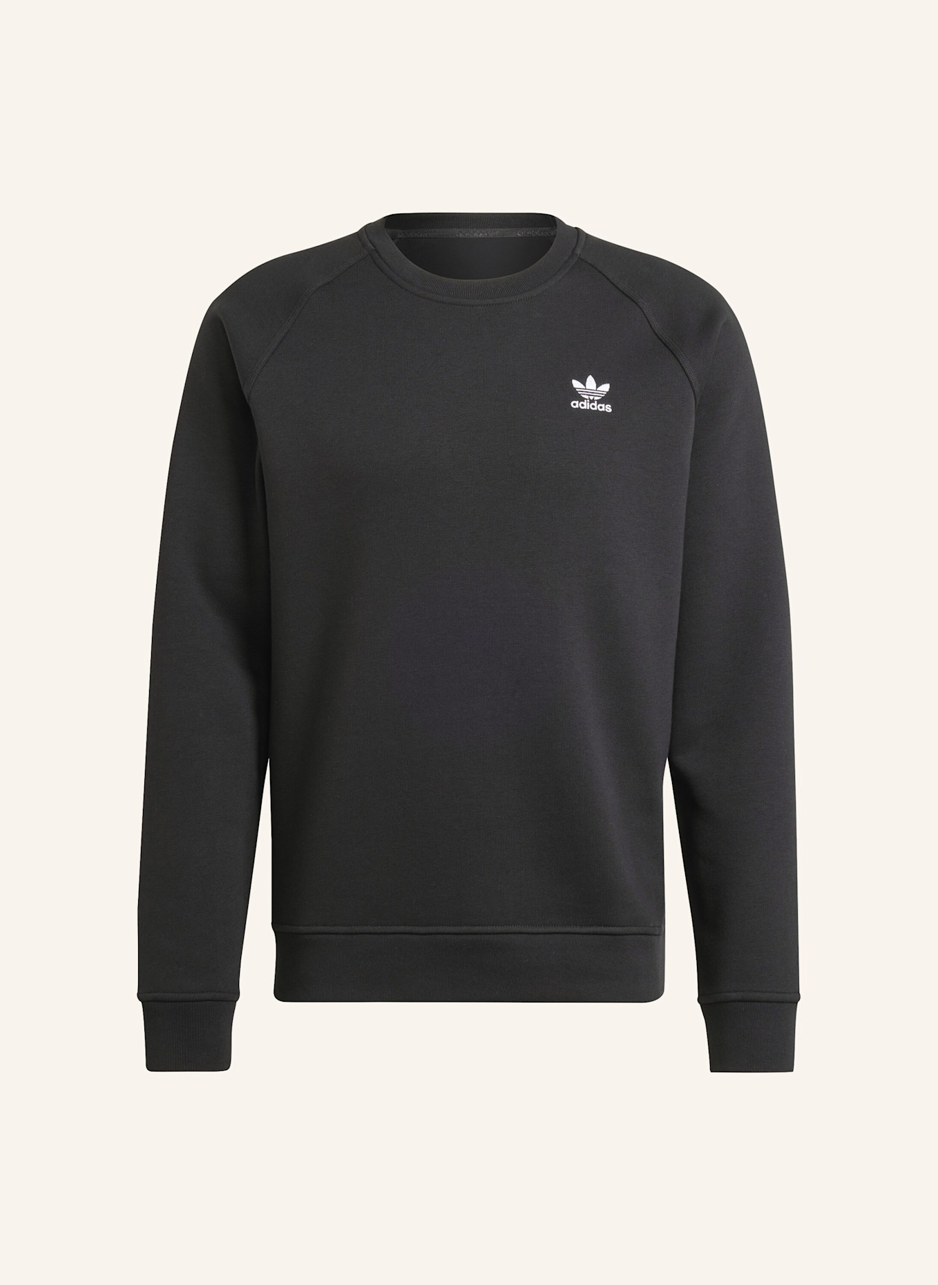 adidas Originals TREFOIL ESSENTIALS SWEATSHIRT: SCHWARZ