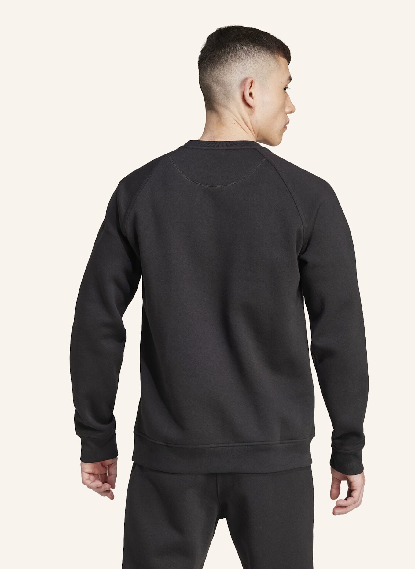 adidas Originals TREFOIL ESSENTIALS SWEATSHIRT: SCHWARZ