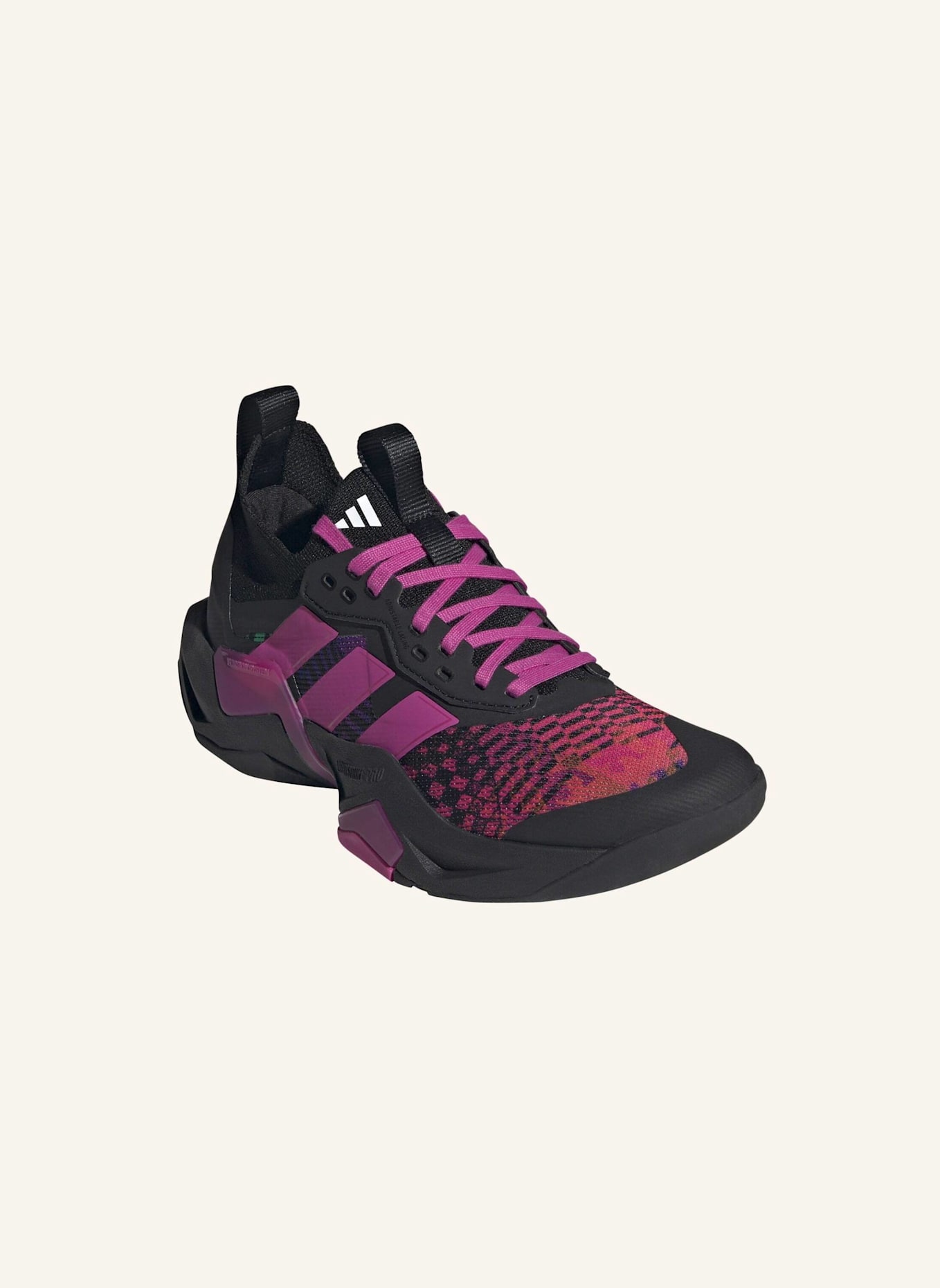 adidas ADIDAS X JEREMY SCOTT RAPIDMOVE ADV 2 TRAININGSSCHUH: SCHWARZ/ ROSA