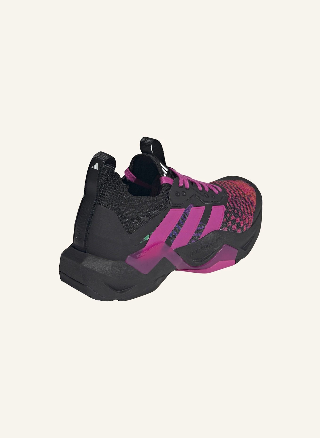 adidas ADIDAS X JEREMY SCOTT RAPIDMOVE ADV 2 TRAININGSSCHUH: SCHWARZ/ ROSA