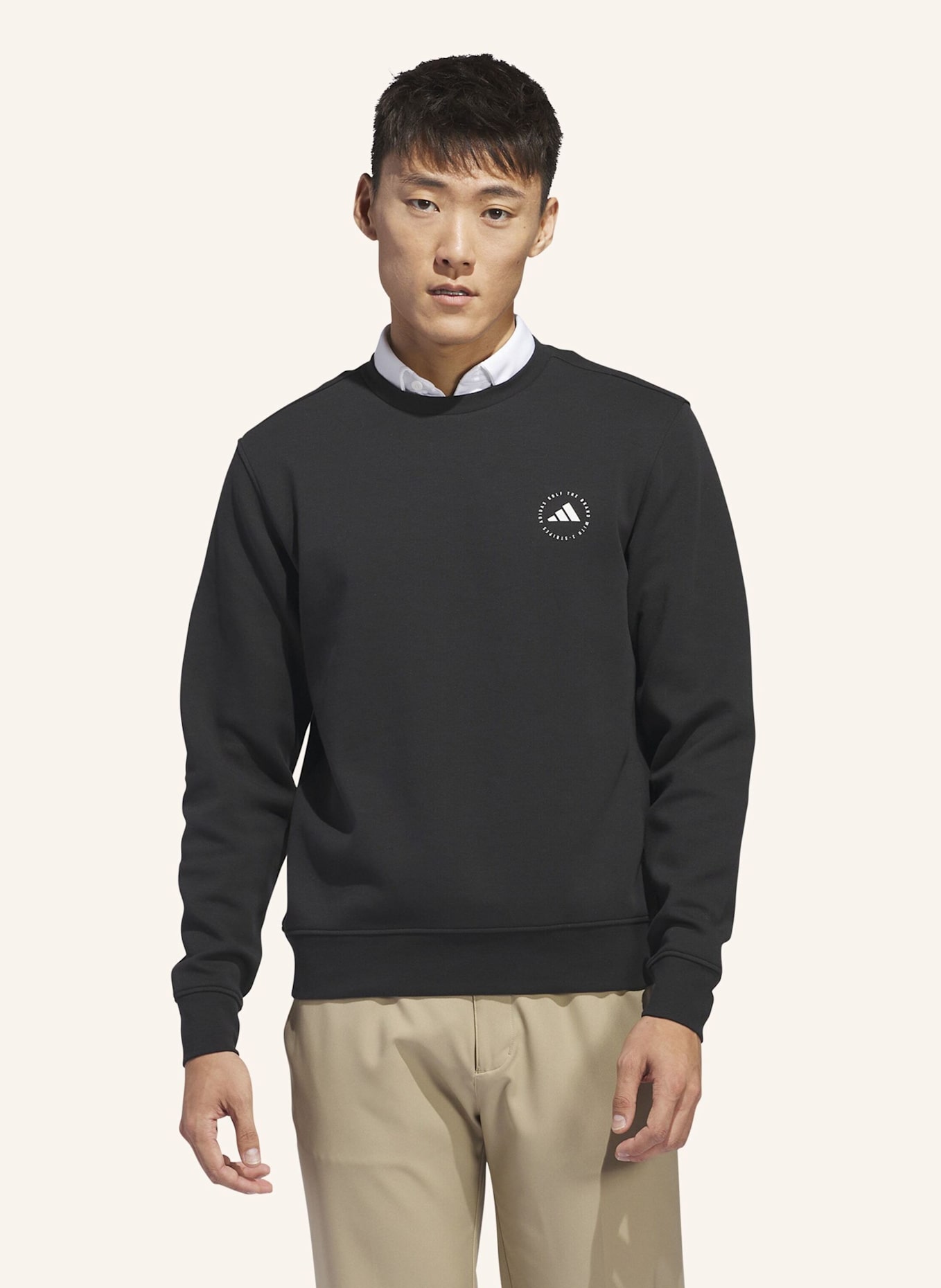 adidas SWEATSHIRT: SCHWARZ