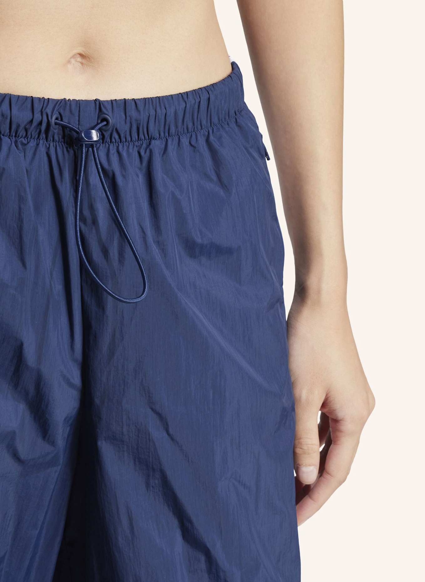 adidas Originals 3-STREIFEN WOVEN PARACHUTE HOSE: BLAU