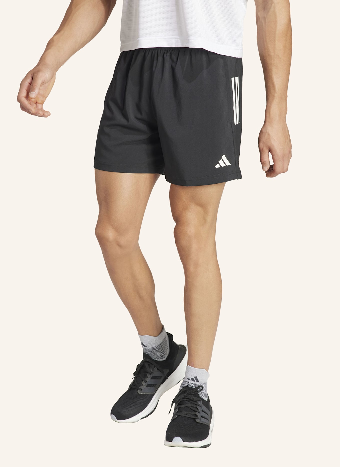 adidas 2-in-1-Laufshorts OWN THE RUN: SCHWARZ