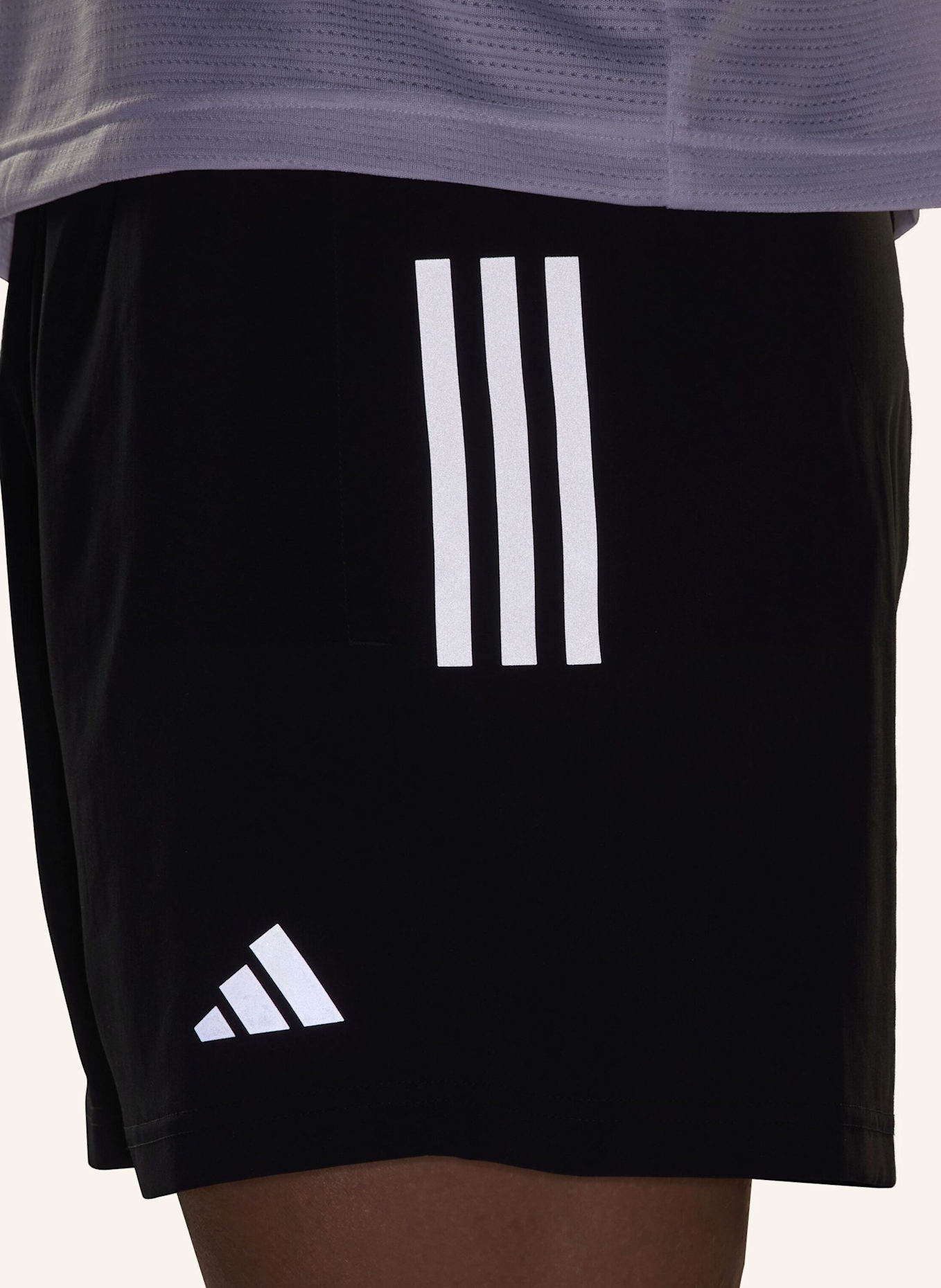 adidas 2-in-1-Laufshorts OWN THE RUN: SCHWARZ