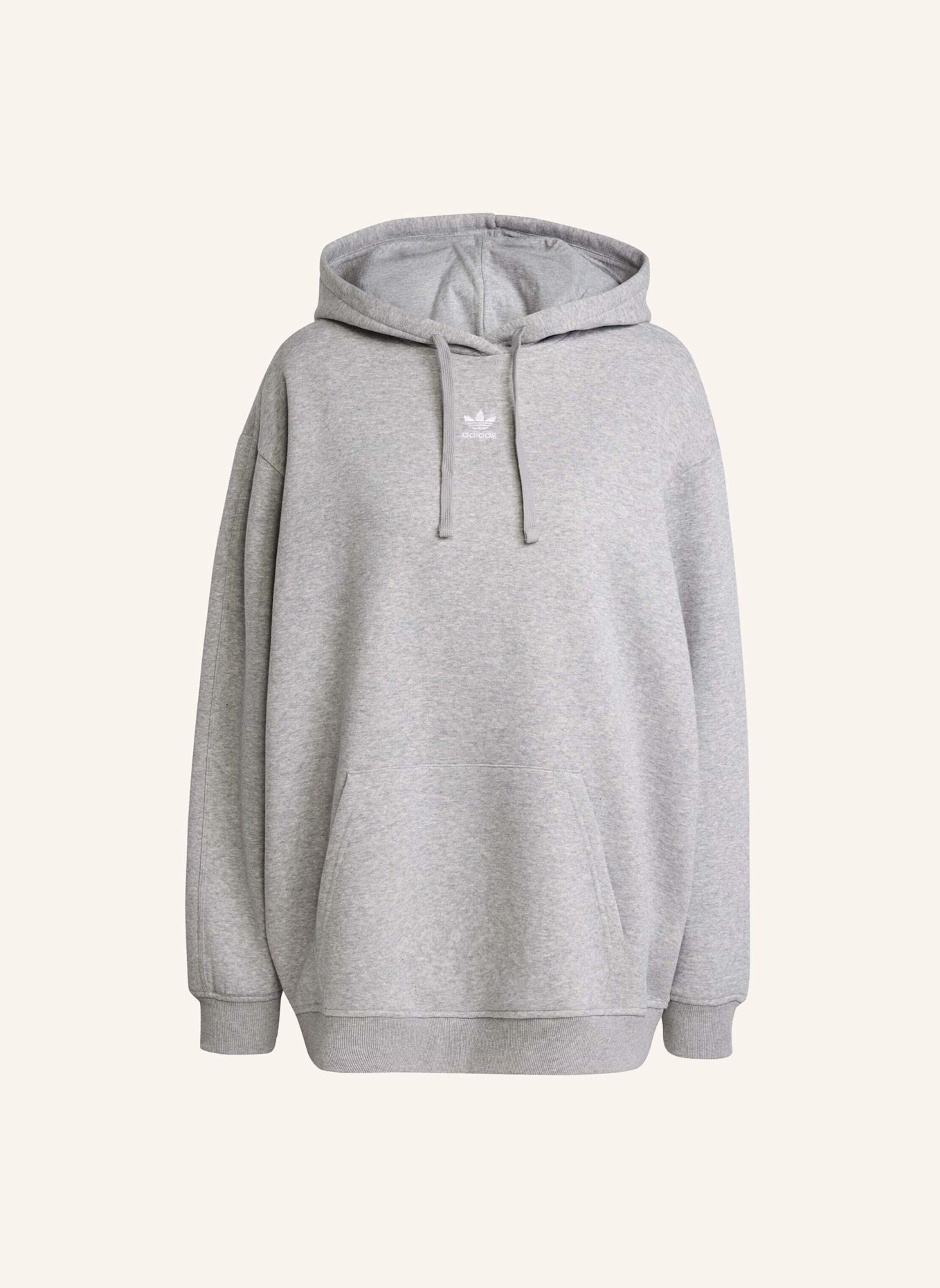 adidas Originals ESSENTIALS OVERSIZED HOODIE: GRAU