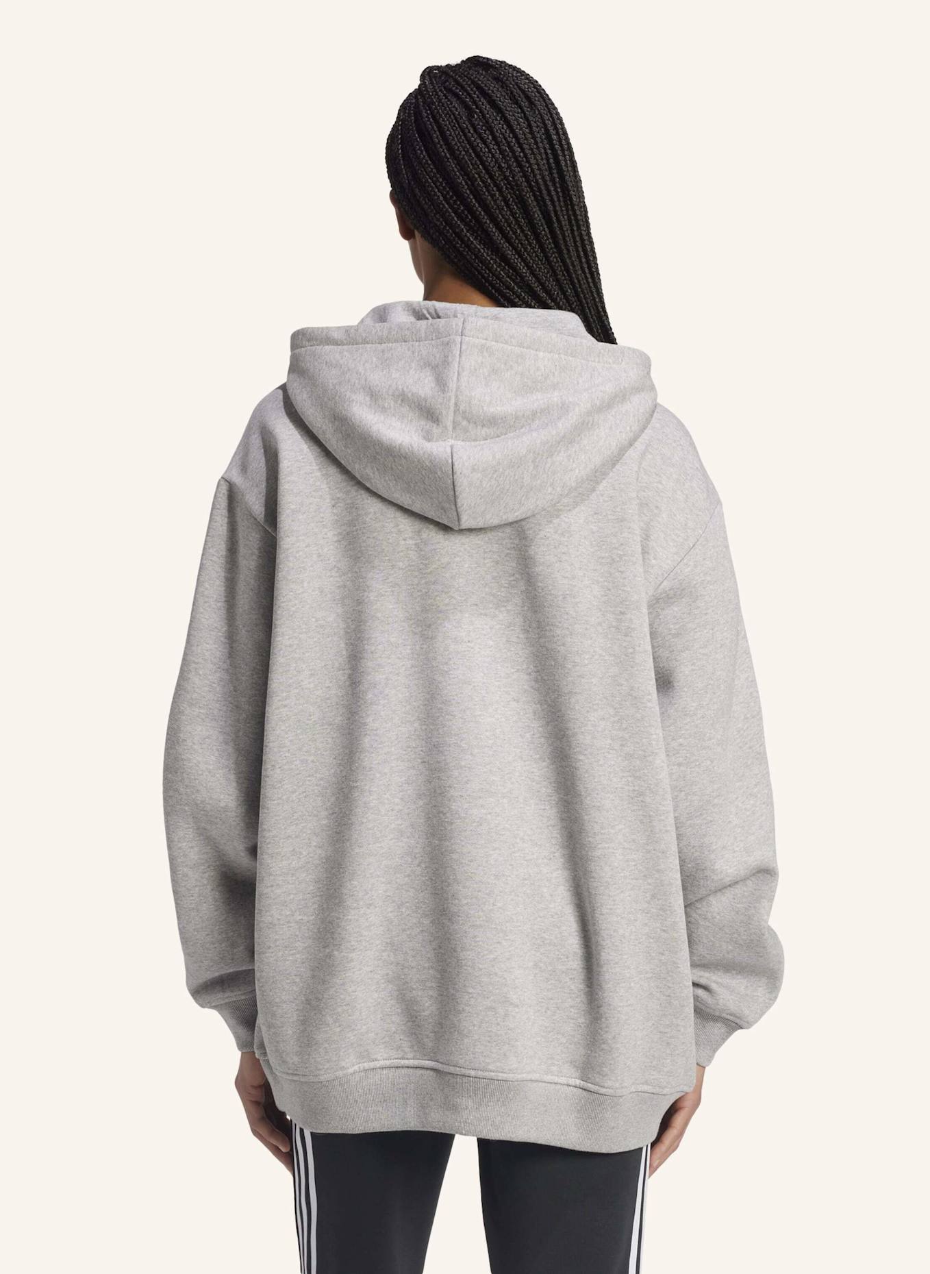 adidas Originals ESSENTIALS OVERSIZED HOODIE: GRAU