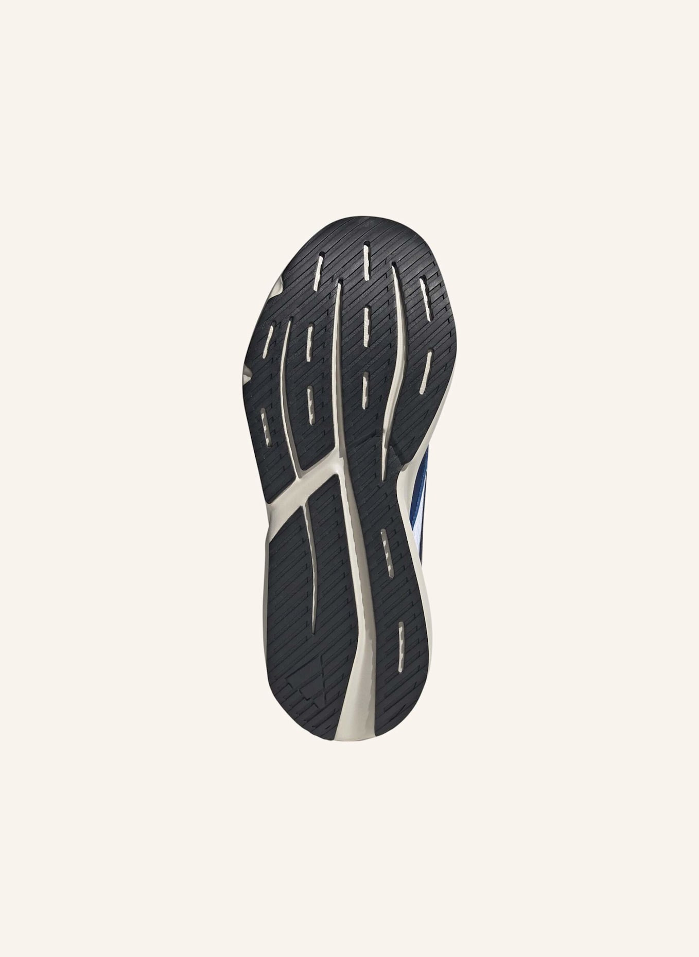 adidas LIGHTBLAZE SCHUH: WEISS/ BLAU/ GRAU