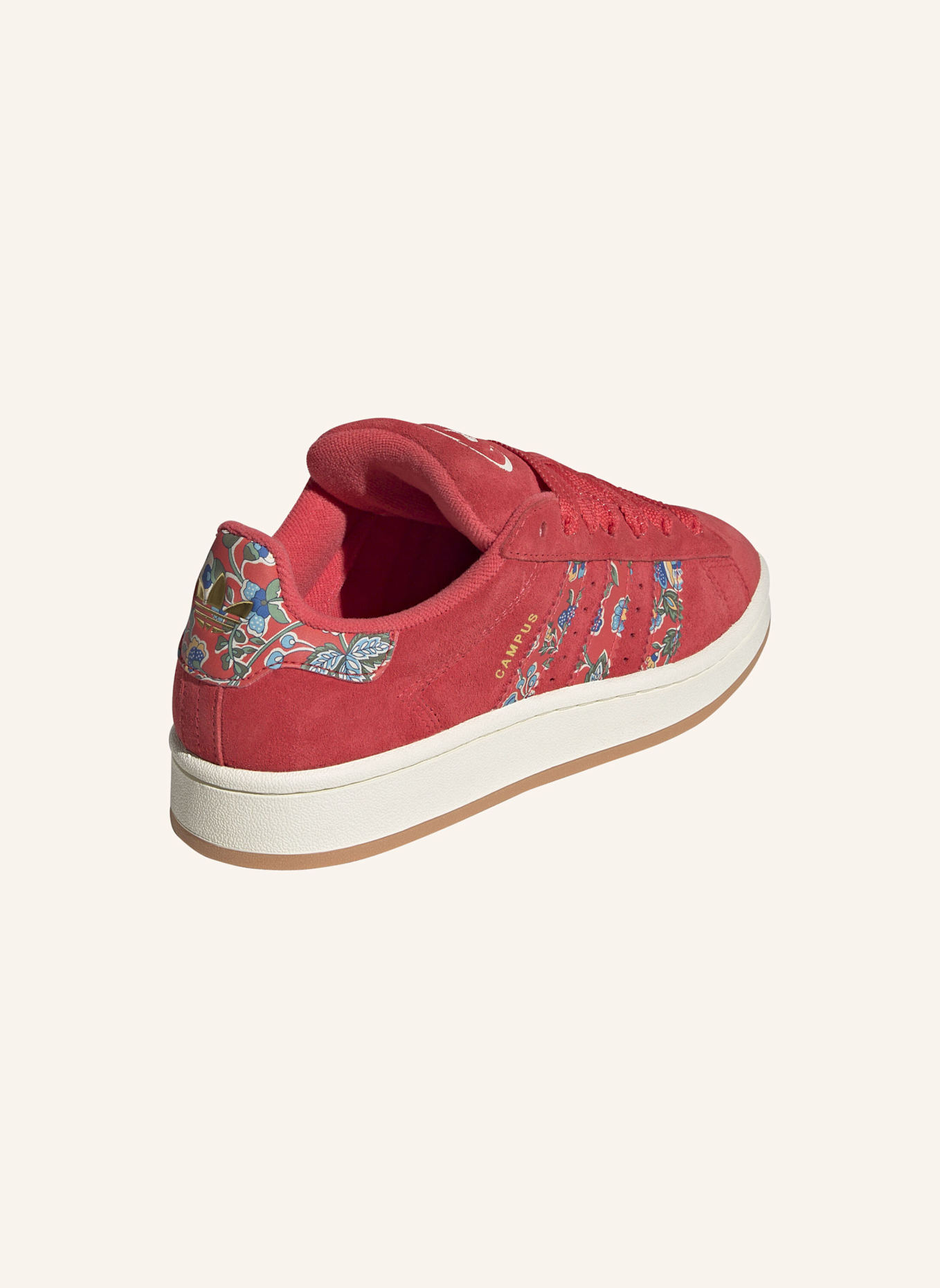 adidas Originals CAMPUS 00S X LIBERTY LONDON SCHUH: ROT/ WEISS/ GOLD