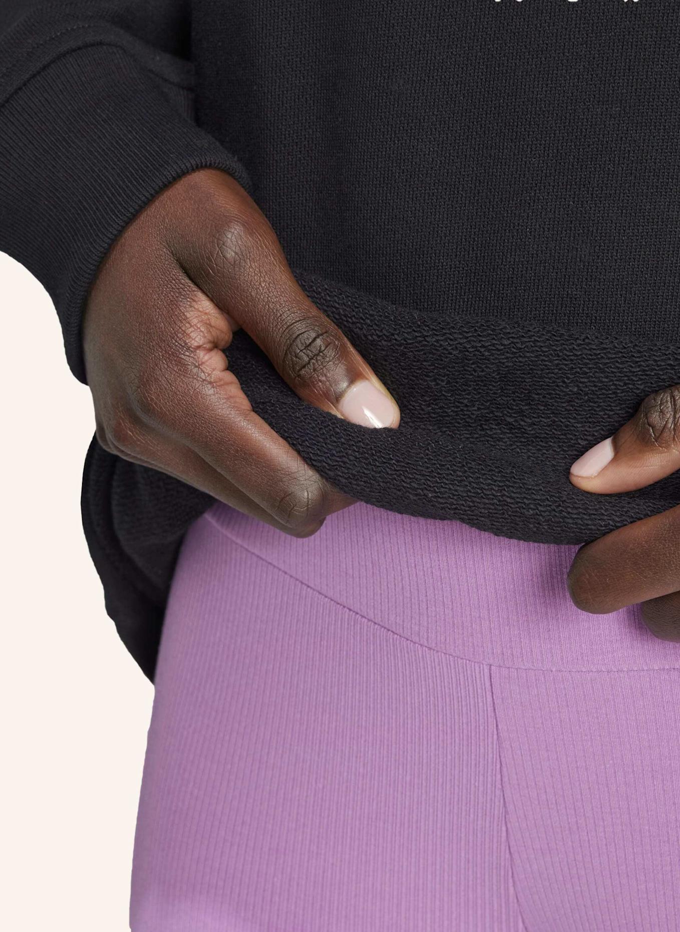 adidas Originals ESSENTIALS OVERSIZED FRENCH TERRY SWEATSHIRT: SCHWARZ