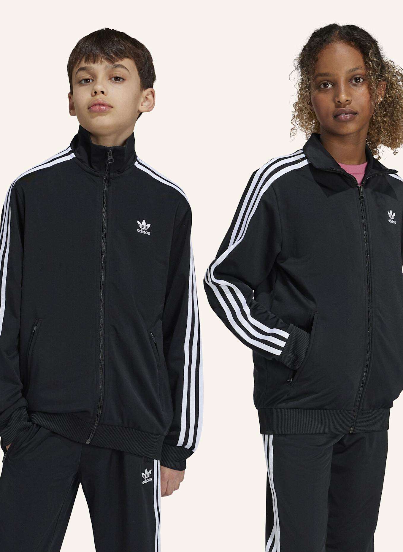 adidas Originals ADICOLOR FIREBIRD TOP: SCHWARZ