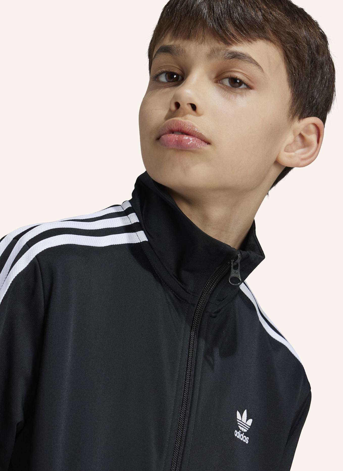 adidas Originals ADICOLOR FIREBIRD TOP: SCHWARZ