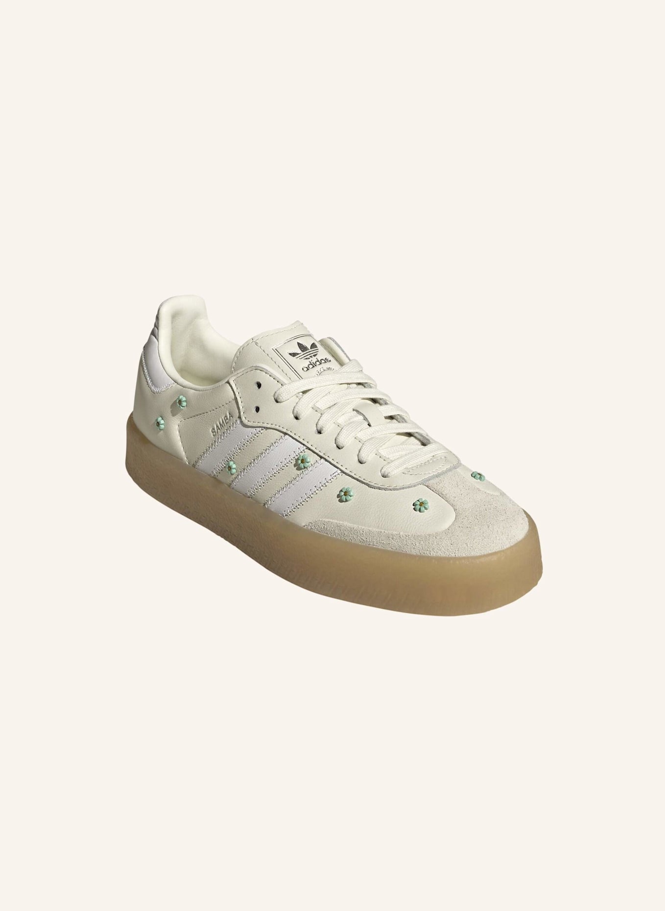 adidas Originals SAMBA SCHUH: WEISS