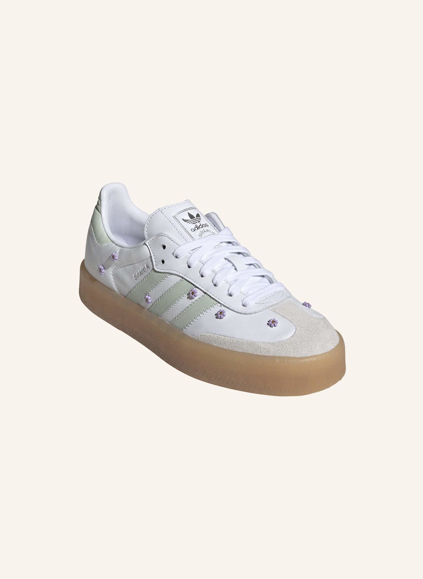 adidas Originals SAMBA SCHUH: WEISS
