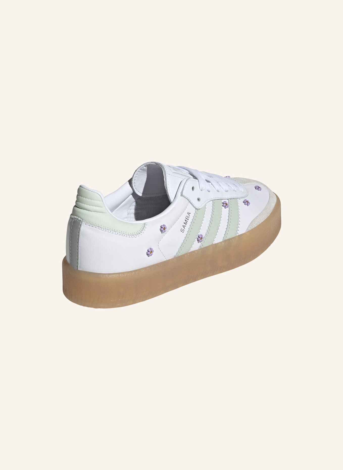 adidas Originals SAMBA SCHUH: WEISS