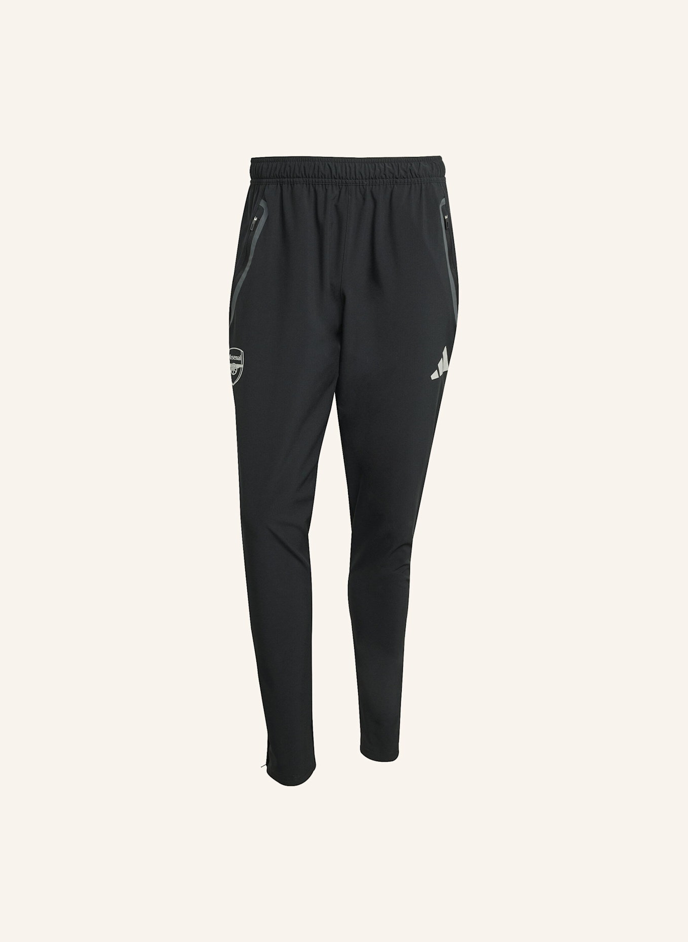 adidas ARSENAL TIRO 25 COMPETITION VIS TECH TRAVEL HOSE: SCHWARZ