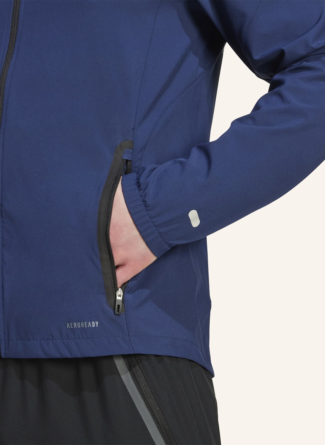 adidas ARSENAL TIRO 25 COMPETITION VIS TECH TRAVEL JACKE: BLAU