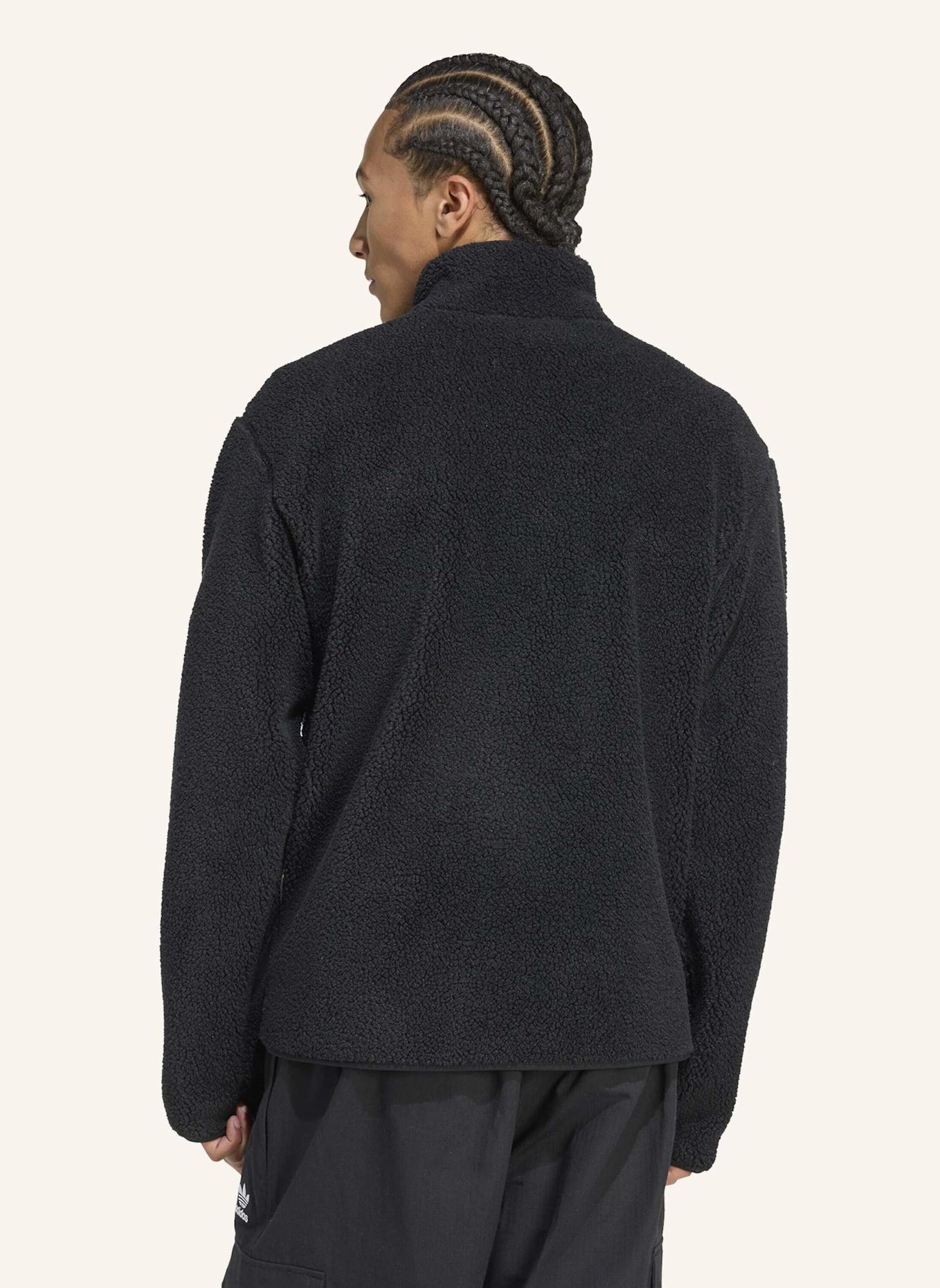 adidas Originals TREFOIL ESSENTIALS TEDDY FLEECE: SCHWARZ