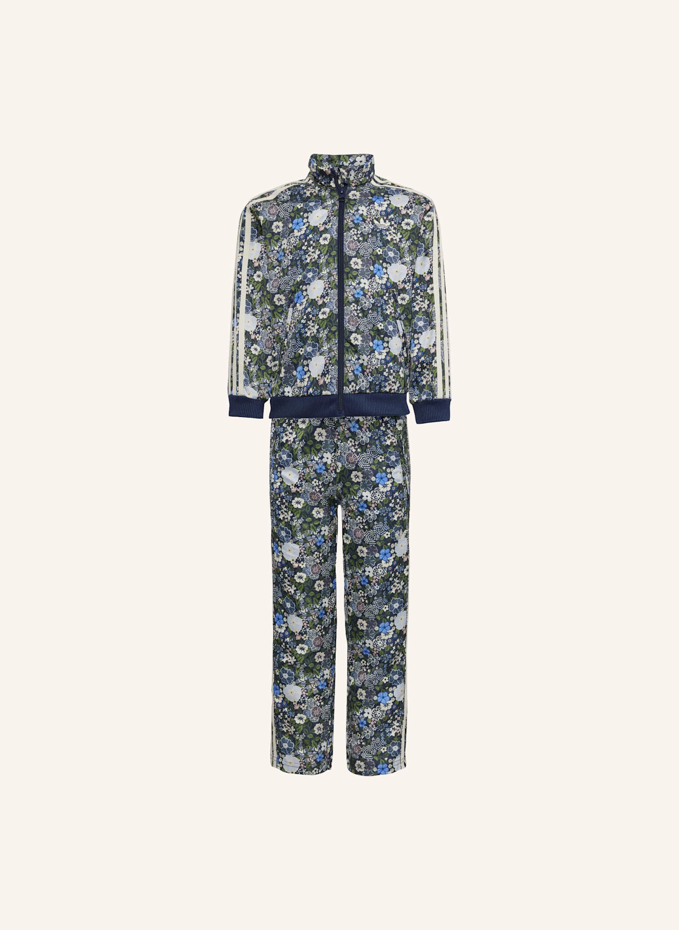 adidas Originals ADIDAS ORIGINALS X LIBERTY LONDON FIREBIRD TRAININGSANZUG KINDER: BLAU