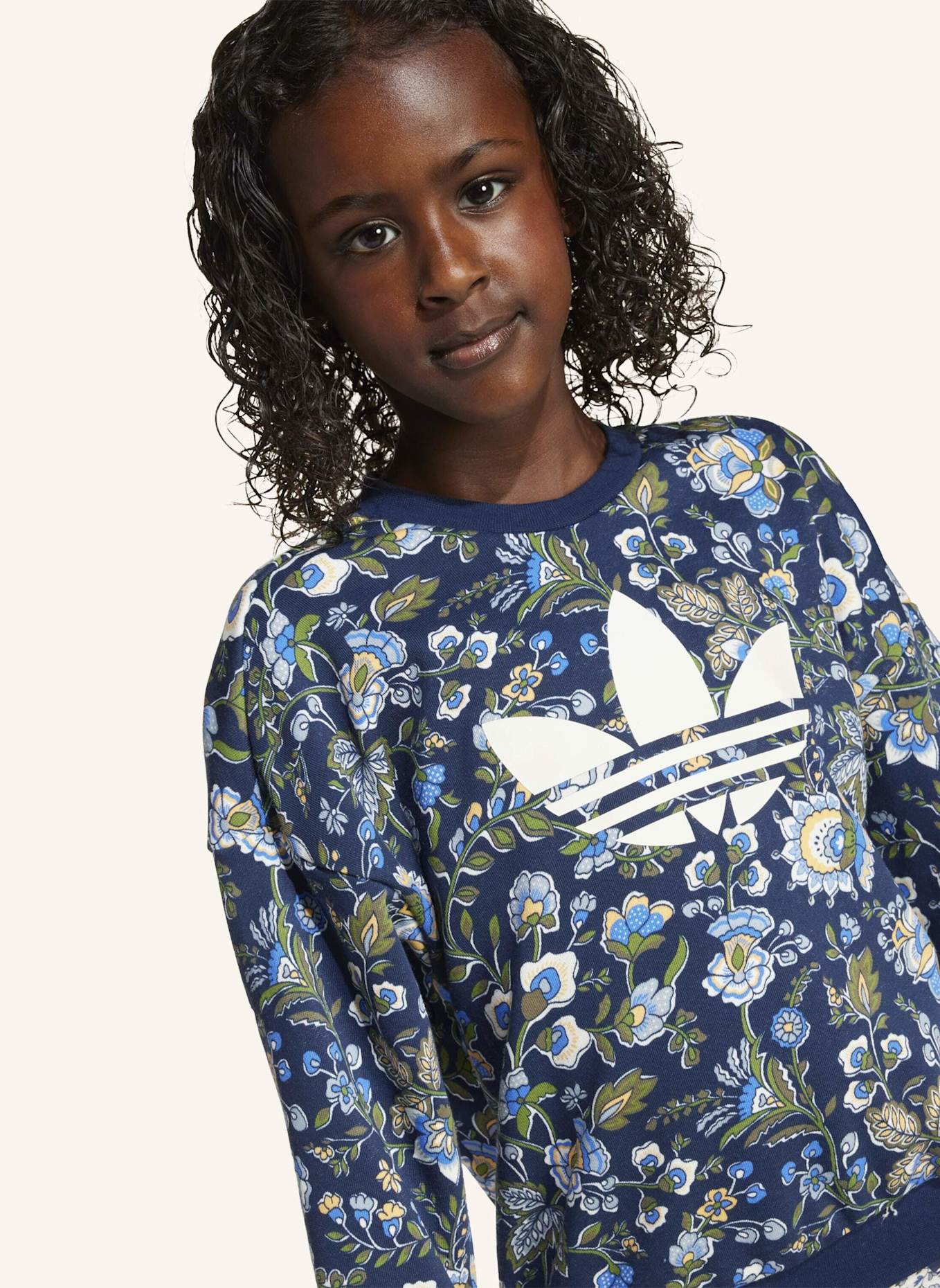 adidas Originals ADIDAS ORIGINALS X LIBERTY LONDON KIDS LEGGINGS-SET: BLAU