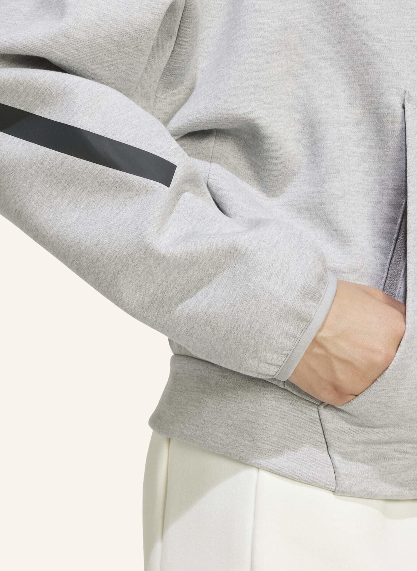 adidas Sweatjacke Z.N.E. FULL ZIP: GRAU