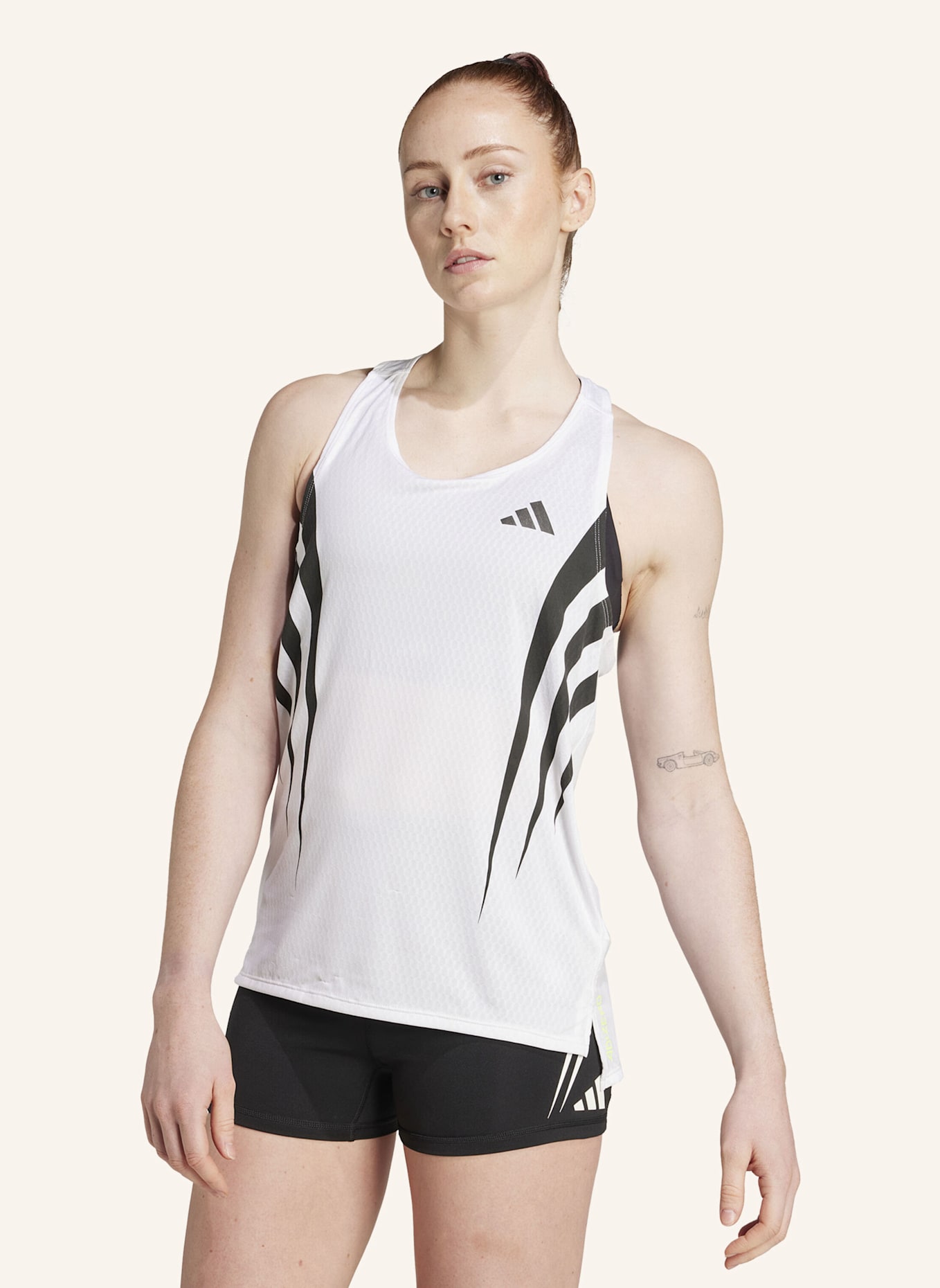 adidas Lauftop ADIZERO ARCHIVE: WEISS