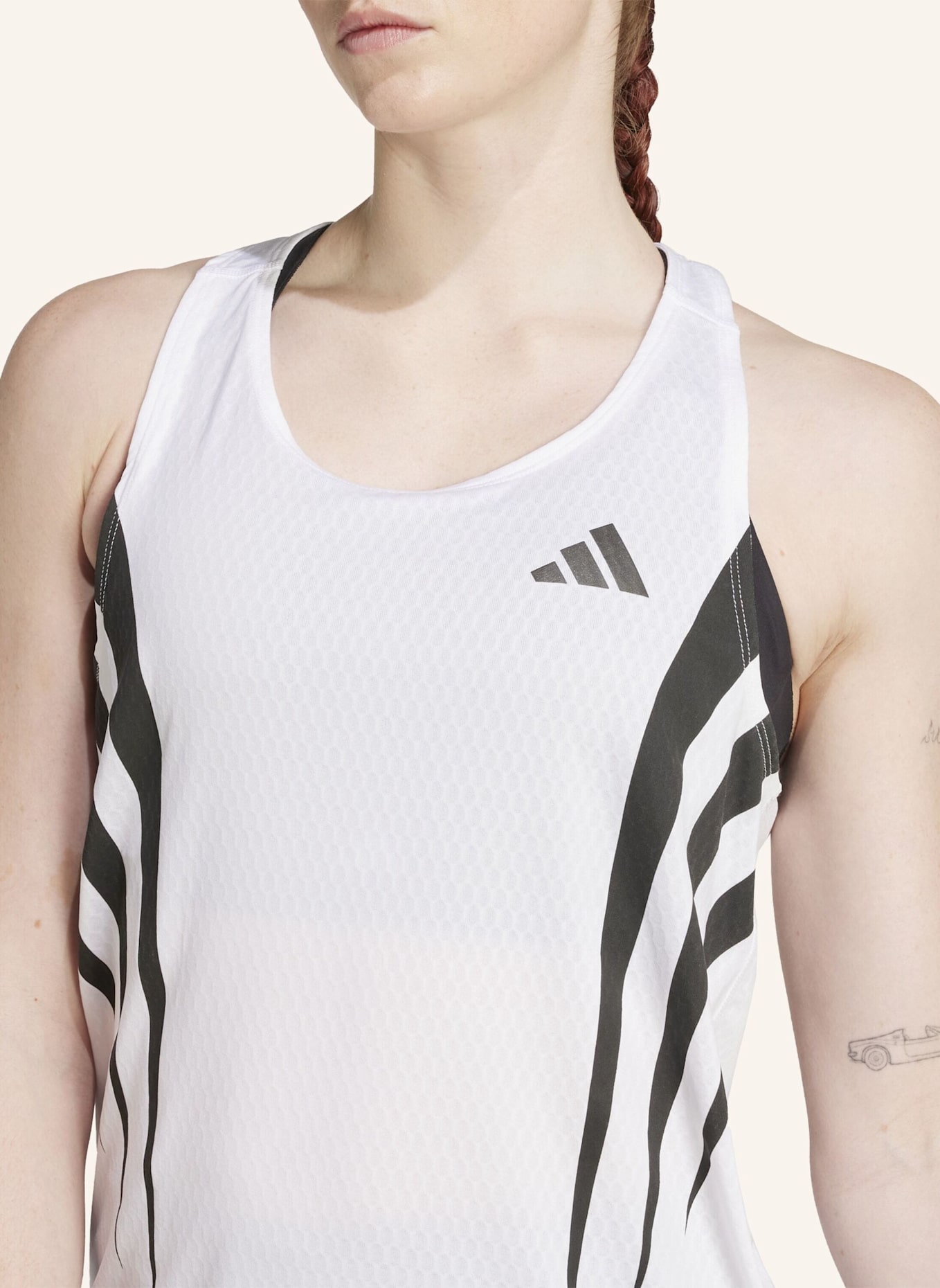 adidas Lauftop ADIZERO ARCHIVE: WEISS