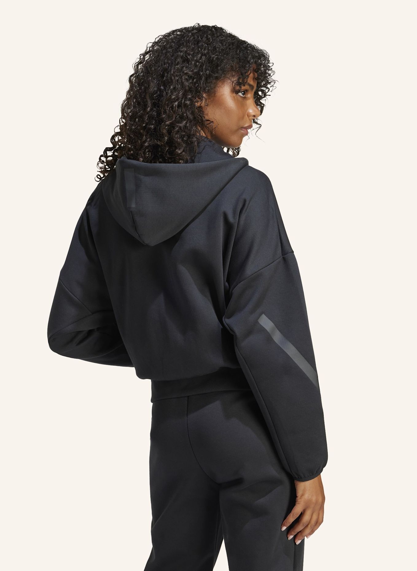 adidas Sweatjacke Z.N.E. FULL ZIP: SCHWARZ