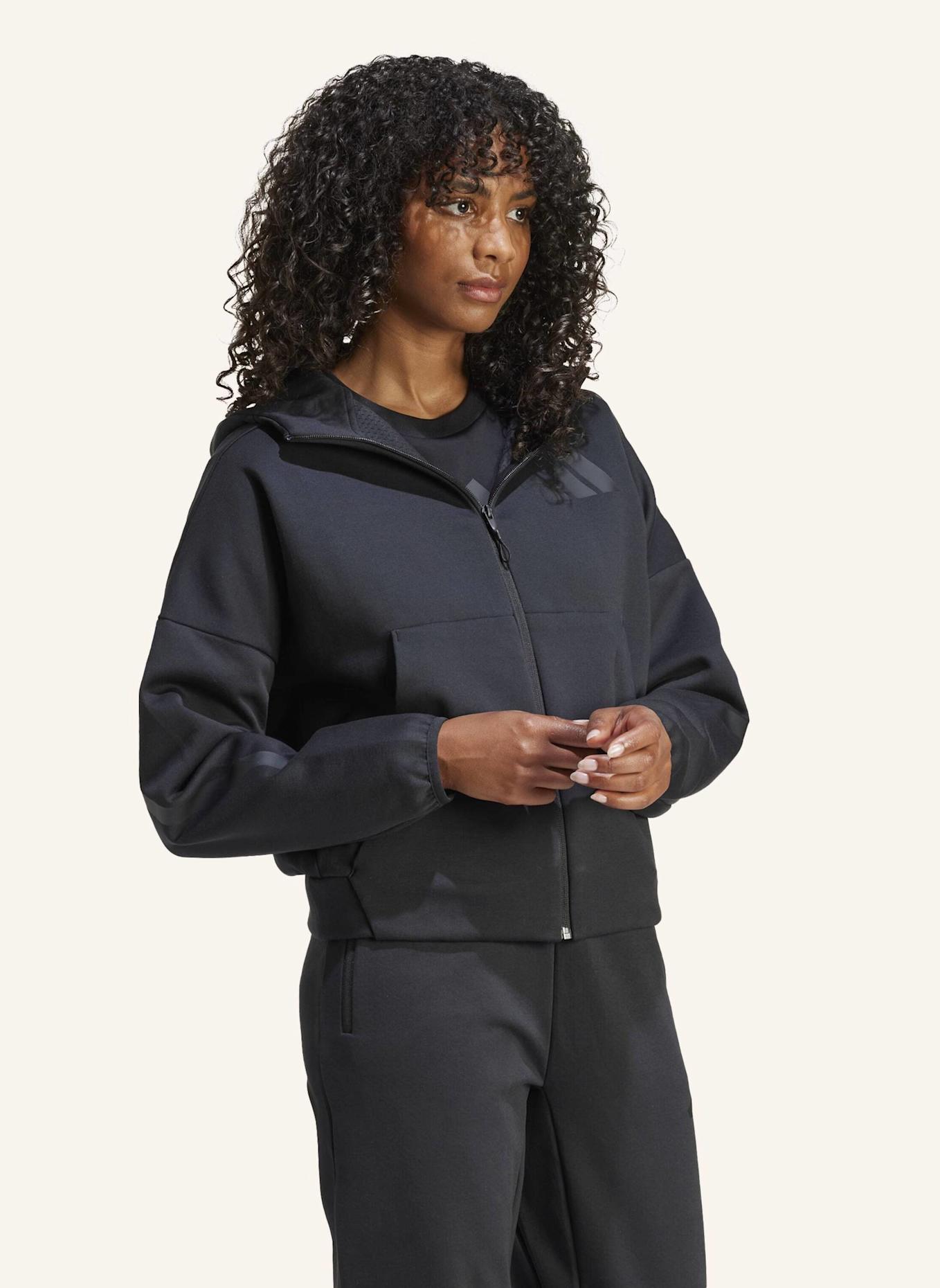 adidas Sweatjacke Z.N.E. FULL ZIP: SCHWARZ