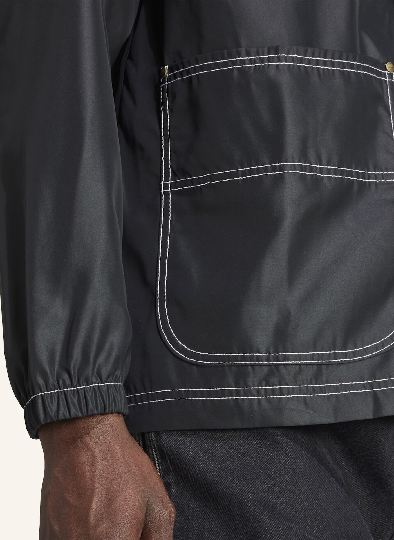 adidas Originals WABASH REGULAR COACH JACKE: SCHWARZ