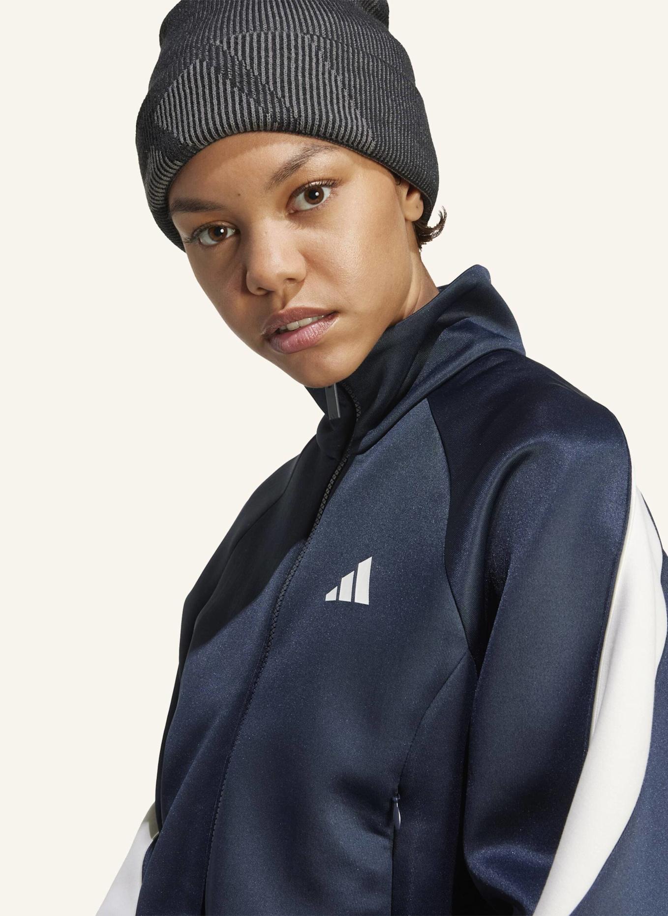 adidas STADIUM TRAININGSJACKE: SCHWARZ/ WEISS