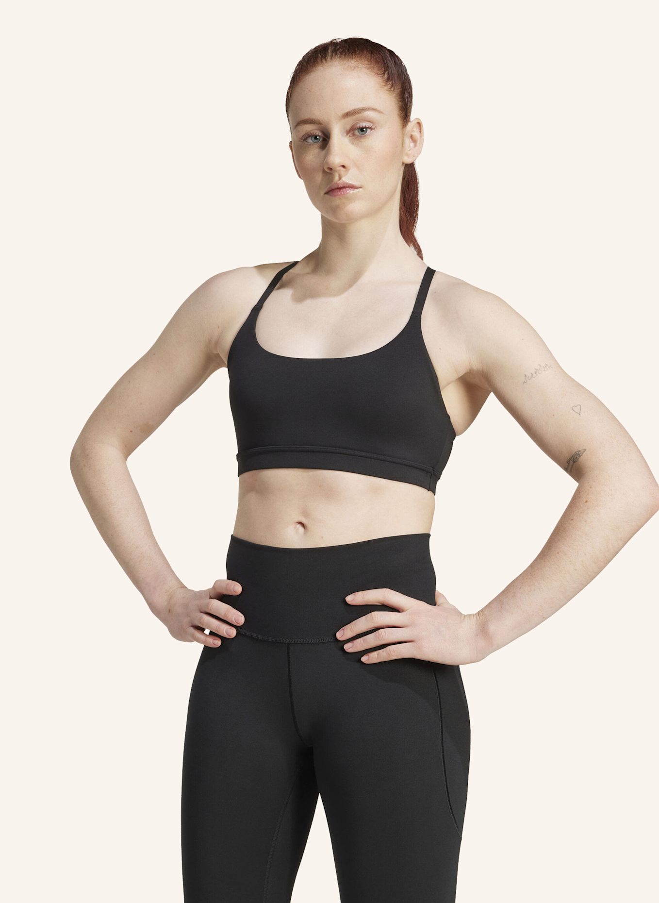 adidas Sport-BH ALL ME: SCHWARZ