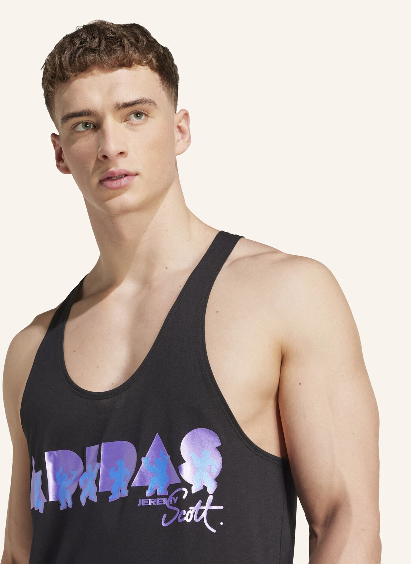 adidas ADIDAS X JEREMY SCOTT TANKTOP: SCHWARZ