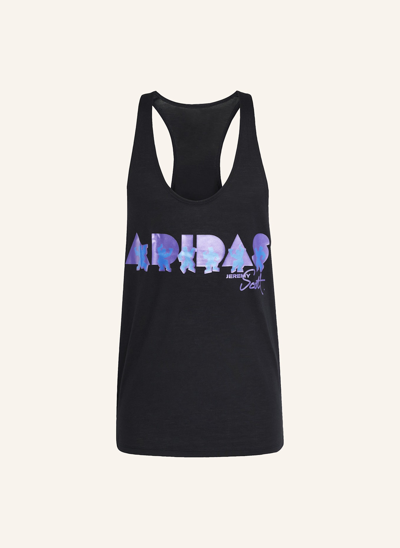adidas ADIDAS X JEREMY SCOTT TANKTOP: SCHWARZ
