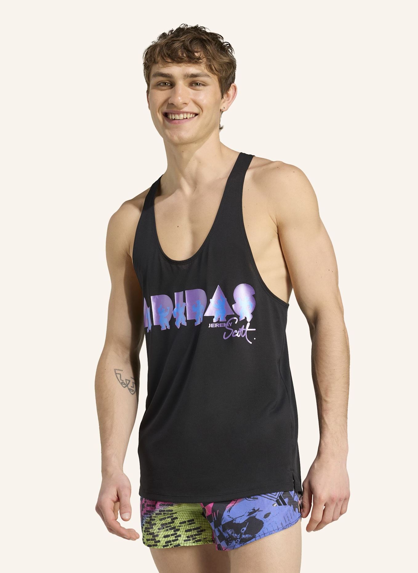 adidas ADIDAS X JEREMY SCOTT TANKTOP: SCHWARZ