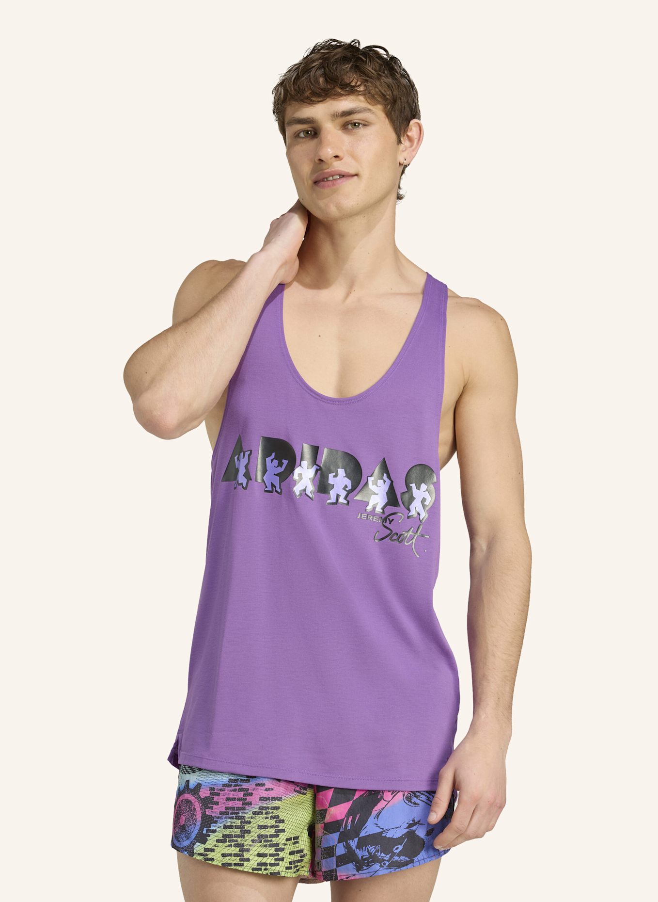 adidas ADIDAS X JEREMY SCOTT TANKTOP: LILA