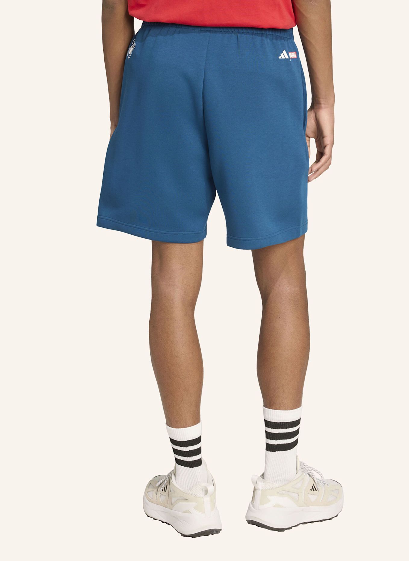 adidas ADIDAS MARVEL SPIDER-MAN SWEATSHORTS: BLAU