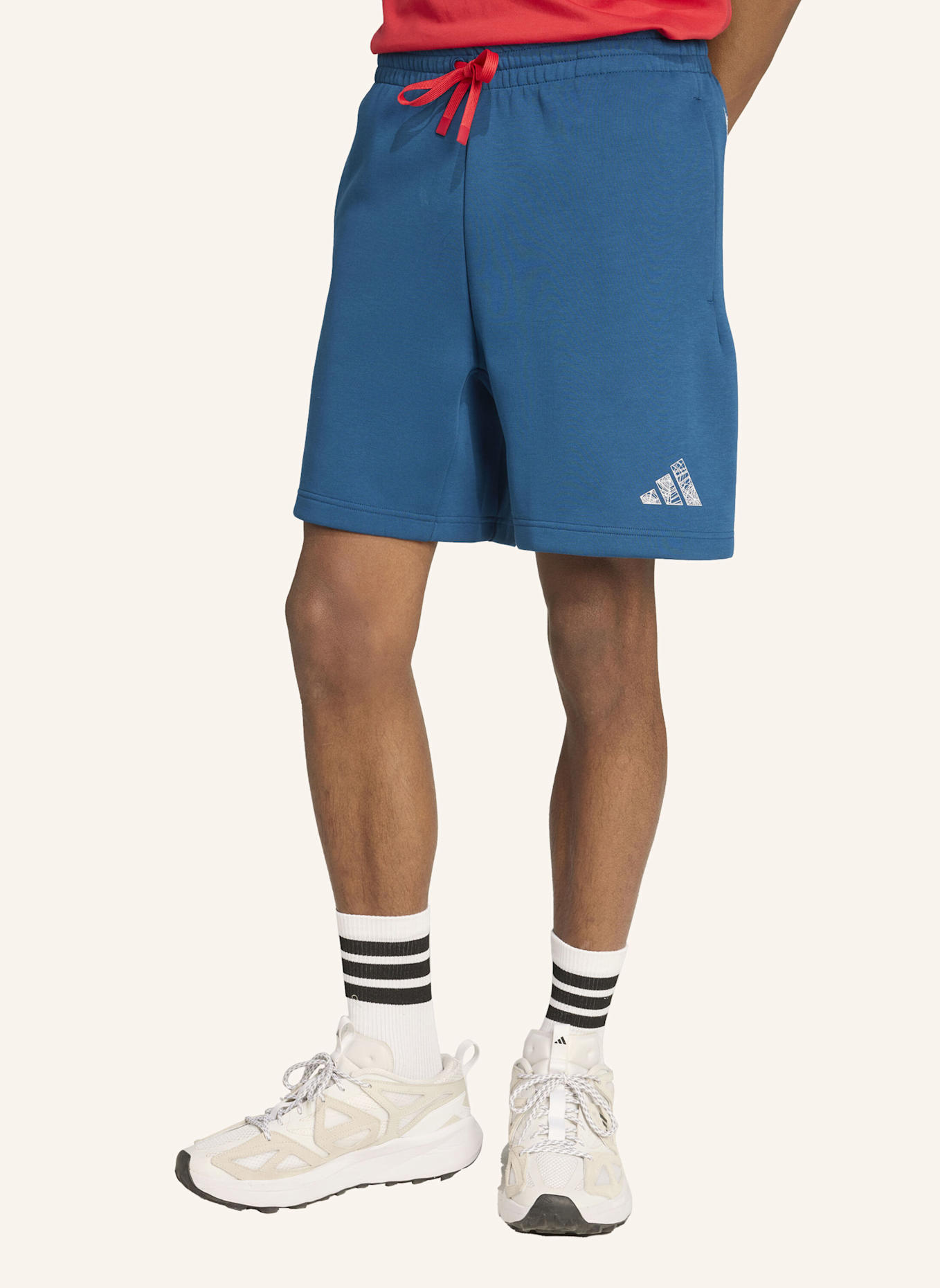 adidas ADIDAS MARVEL SPIDER-MAN SWEATSHORTS: BLAU