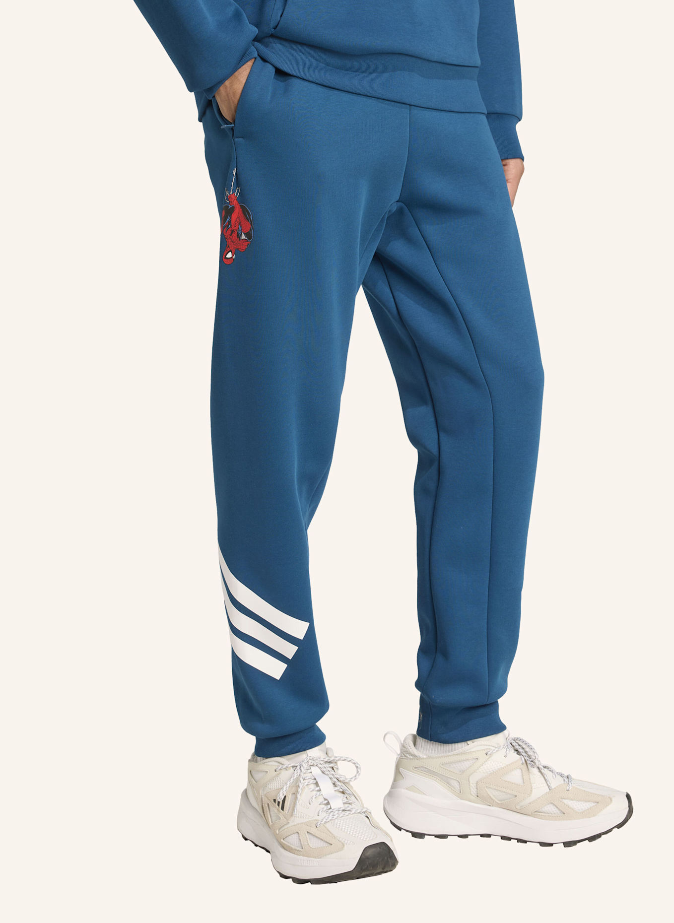 adidas ADIDAS MARVEL SPIDER-MAN JOGGINGHOSE: BLAU