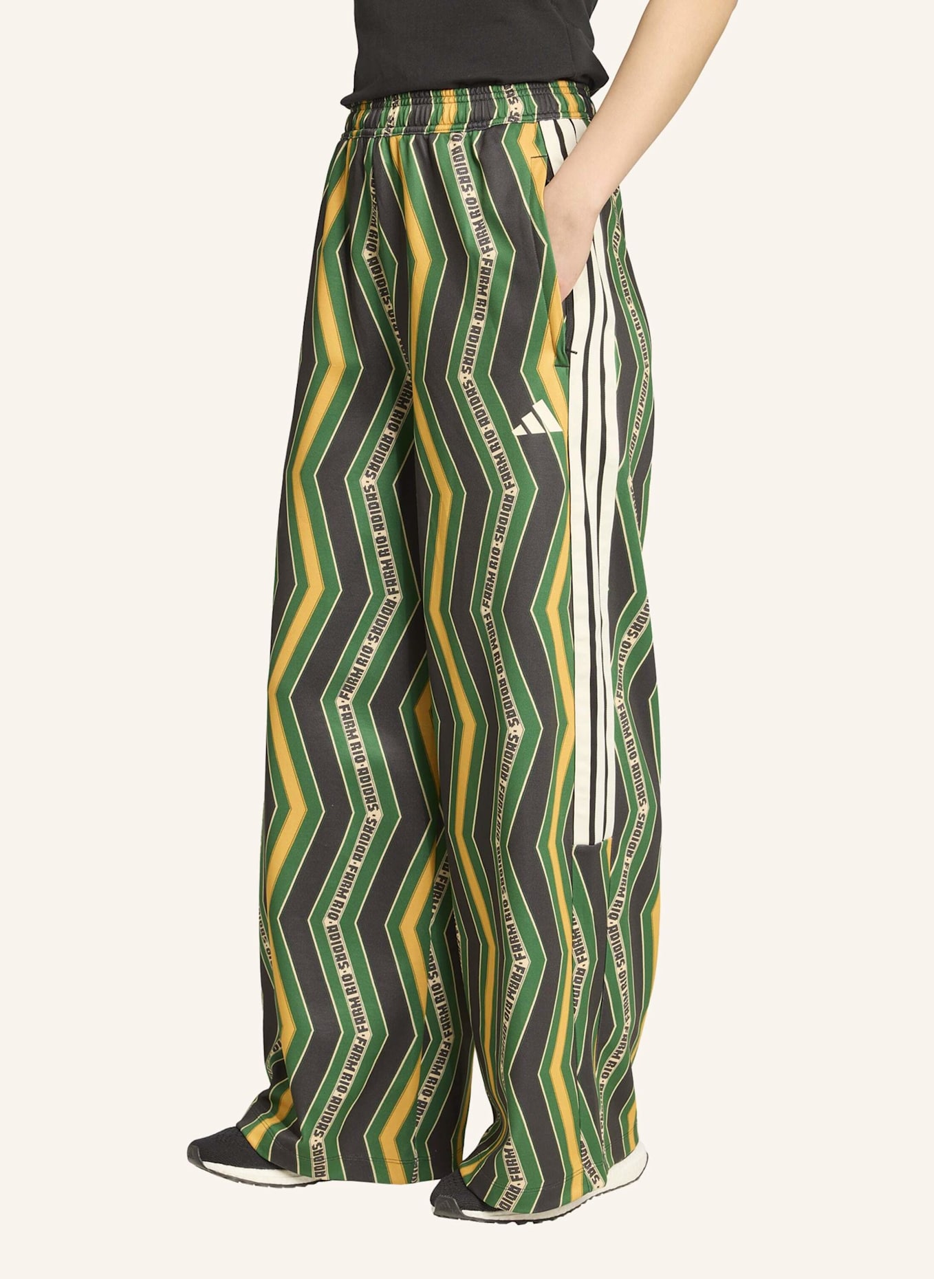 adidas ADIDAS X FARM TIRO TRAININGSHOSE: SCHWARZ/ GRÜN/ GELB